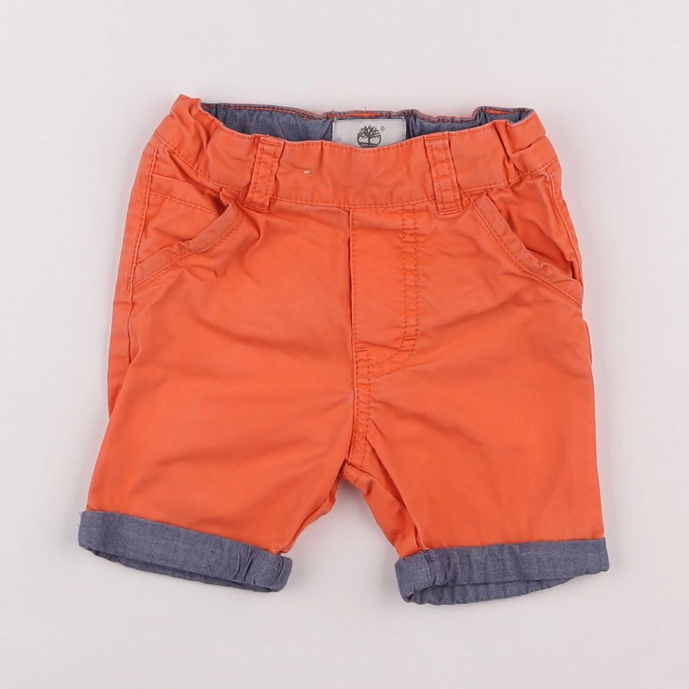 Timberland - short orange - 12 mois