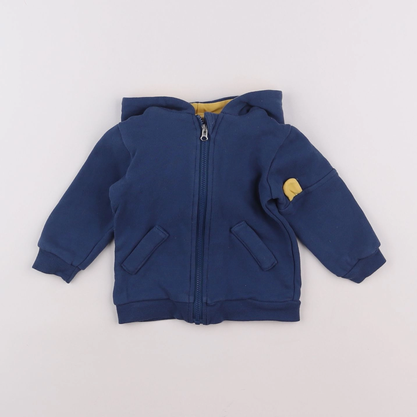 Noukie's - sweat imprimé au dos bleu - 9 mois