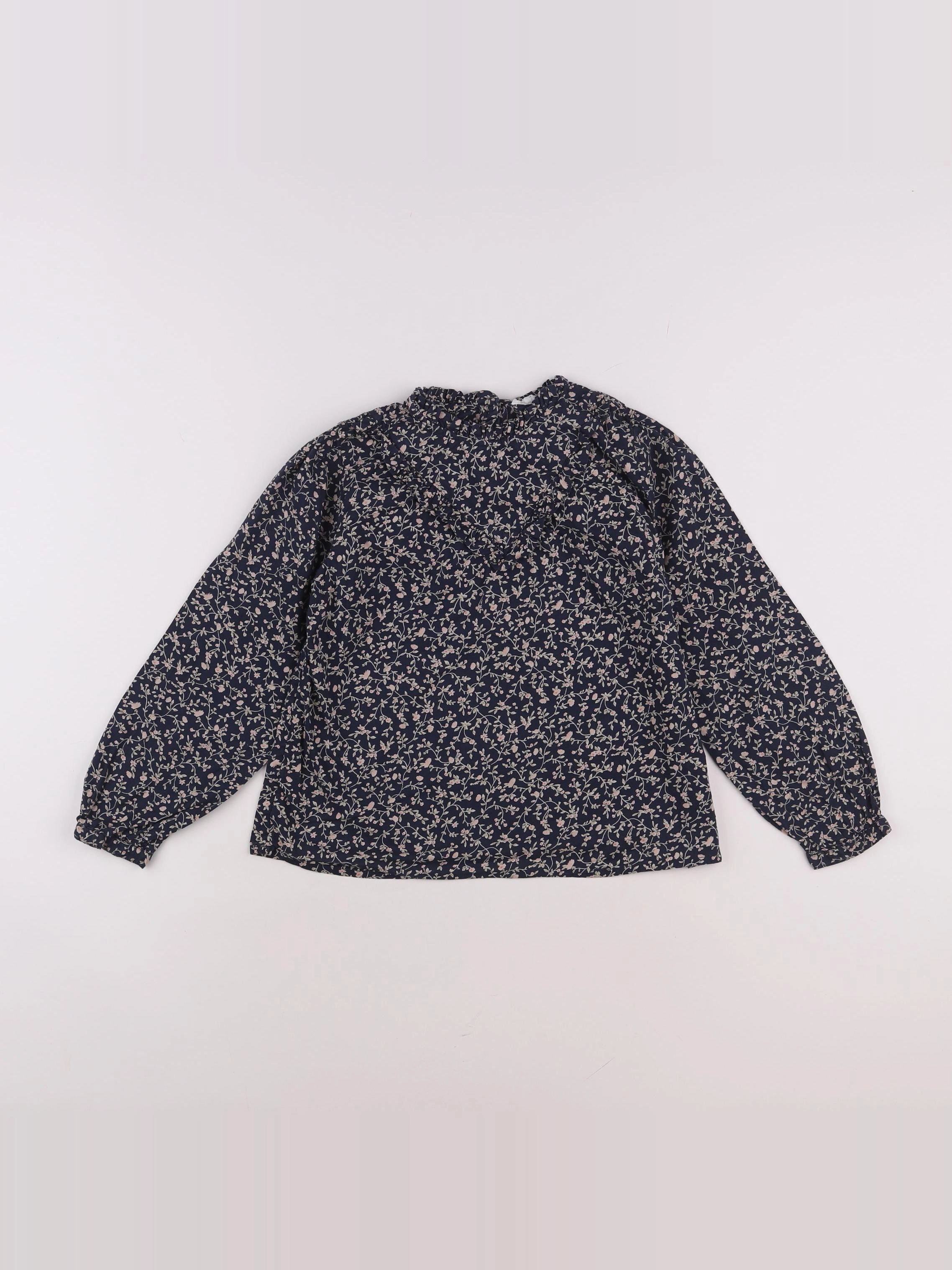 Vertbaudet - blouse bleu - 9 ans