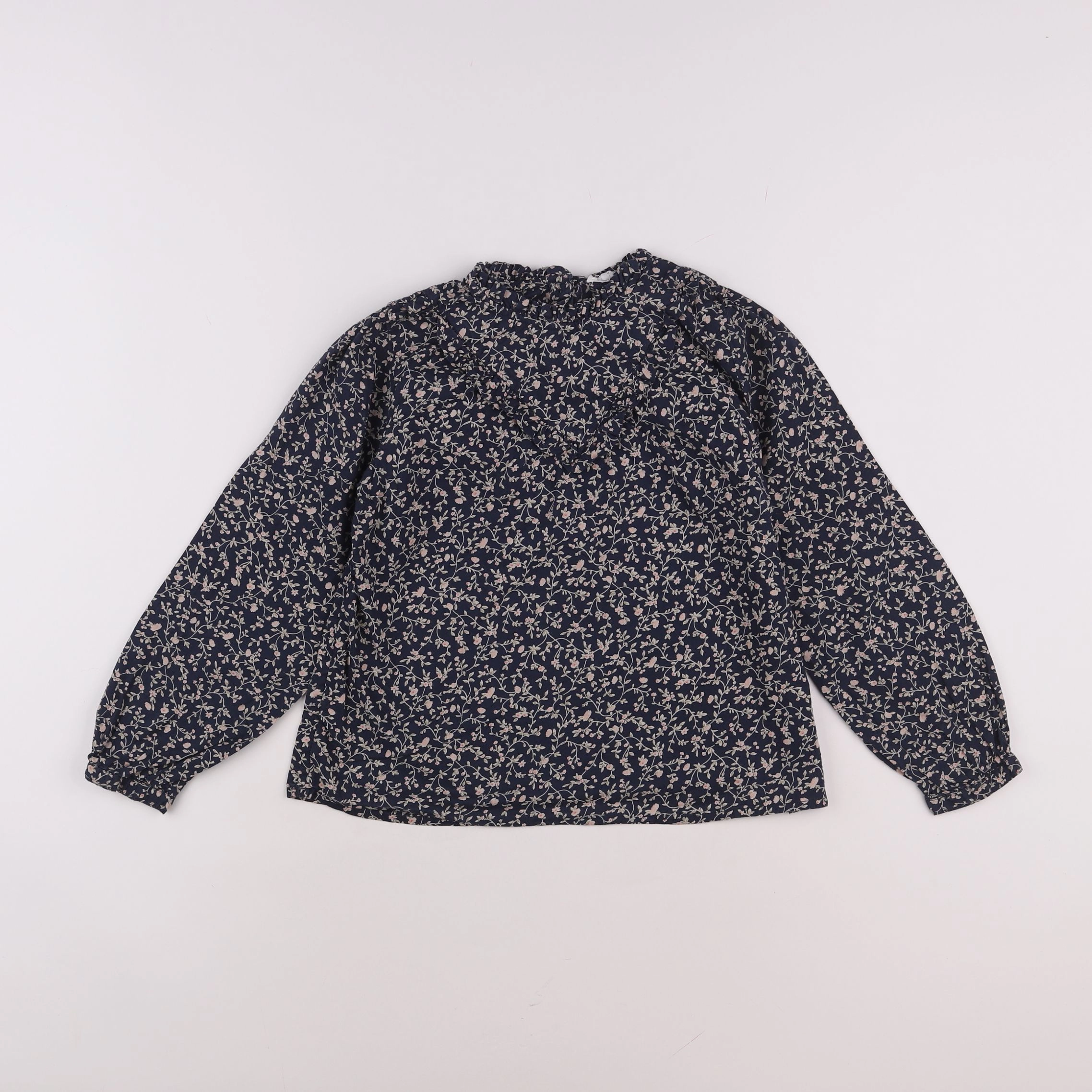 Vertbaudet - blouse bleu - 9 ans