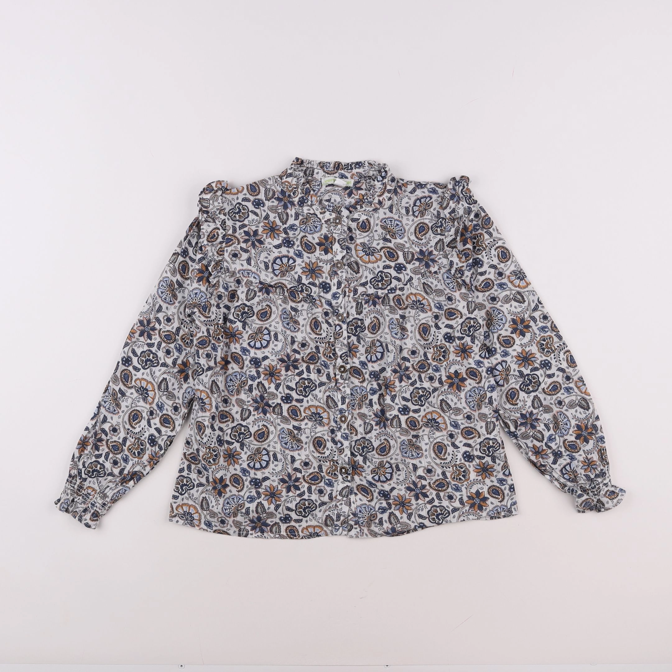 Vertbaudet - blouse multicolore - 8 ans