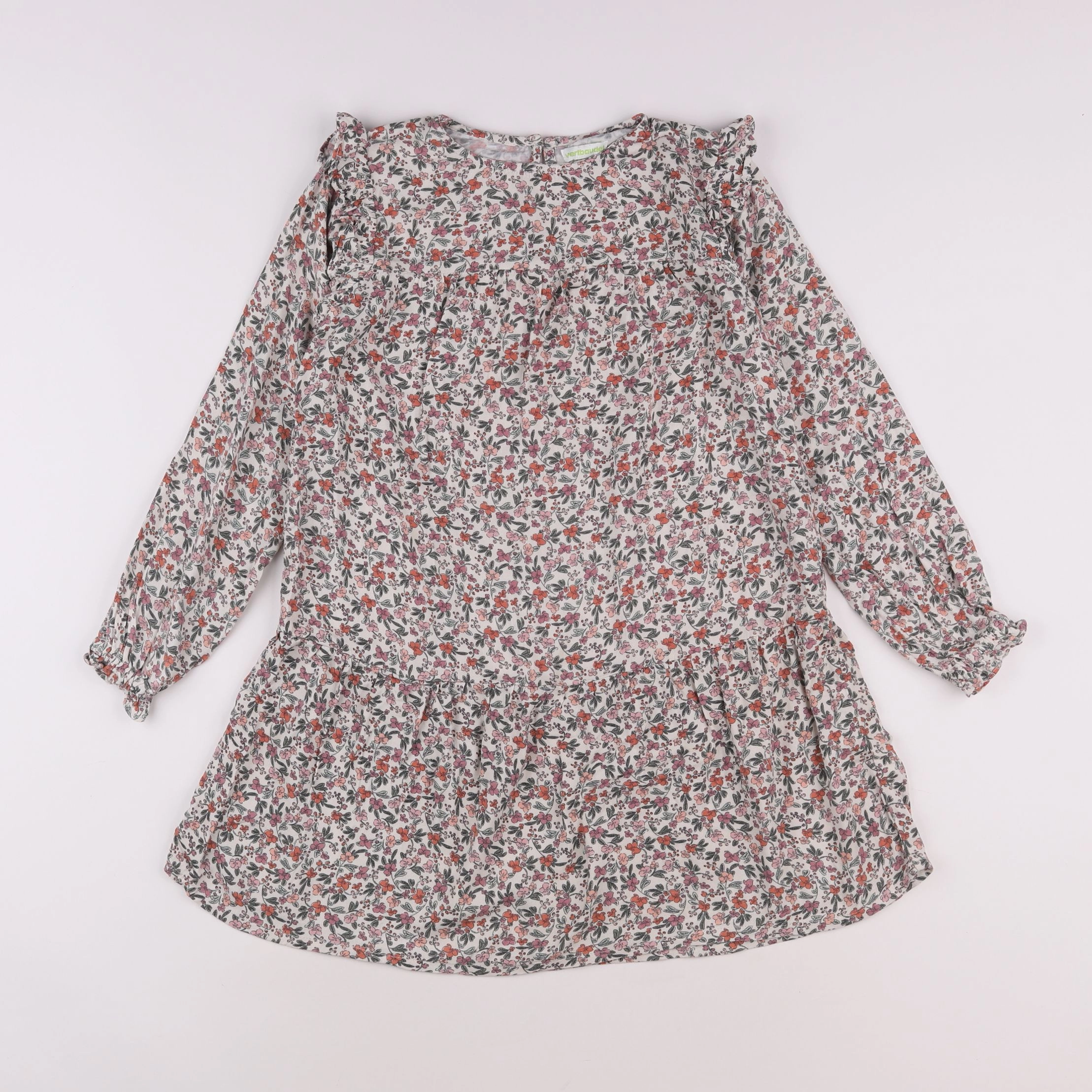 Vertbaudet - robe multicolore - 9 ans