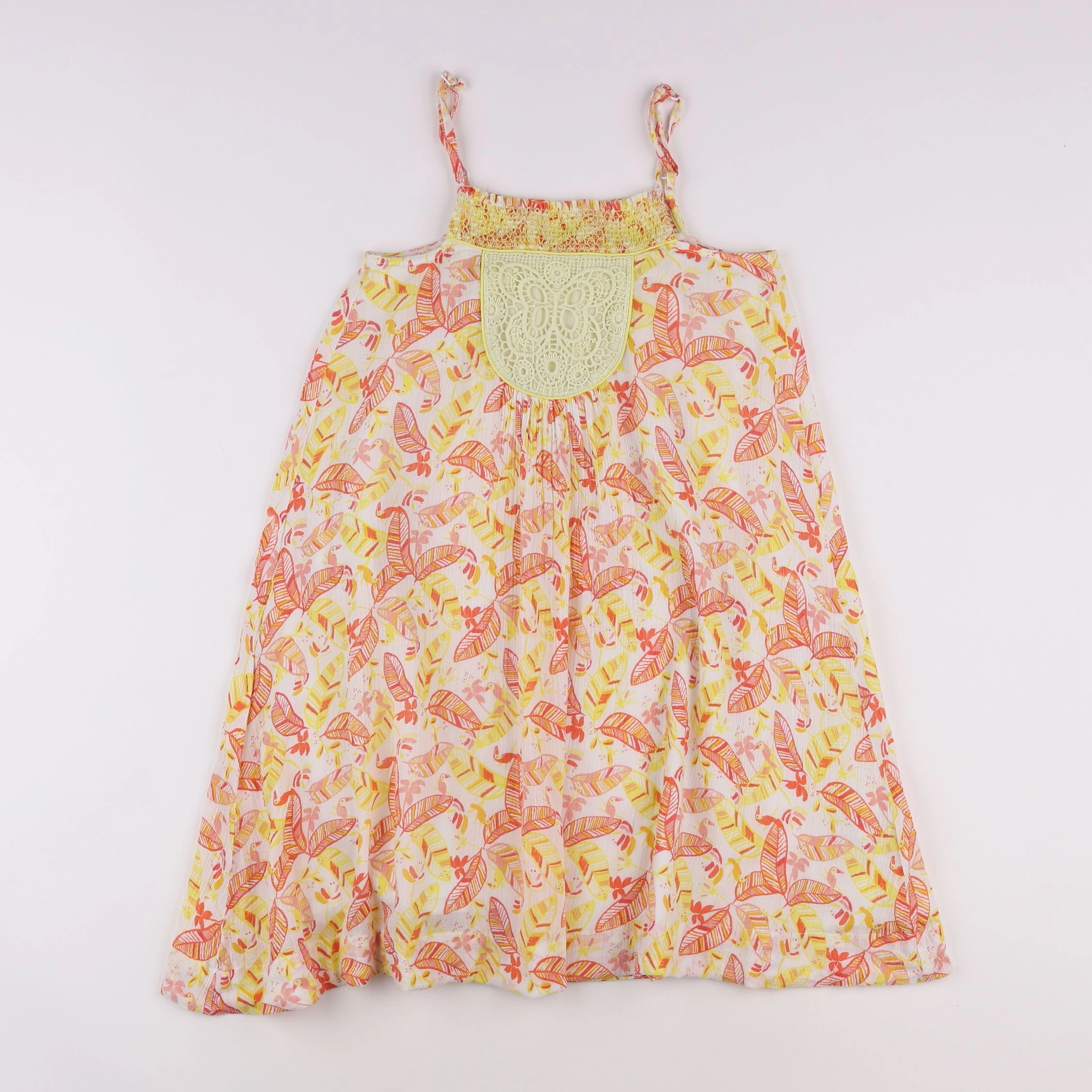 Vertbaudet - robe multicolore - 10 ans