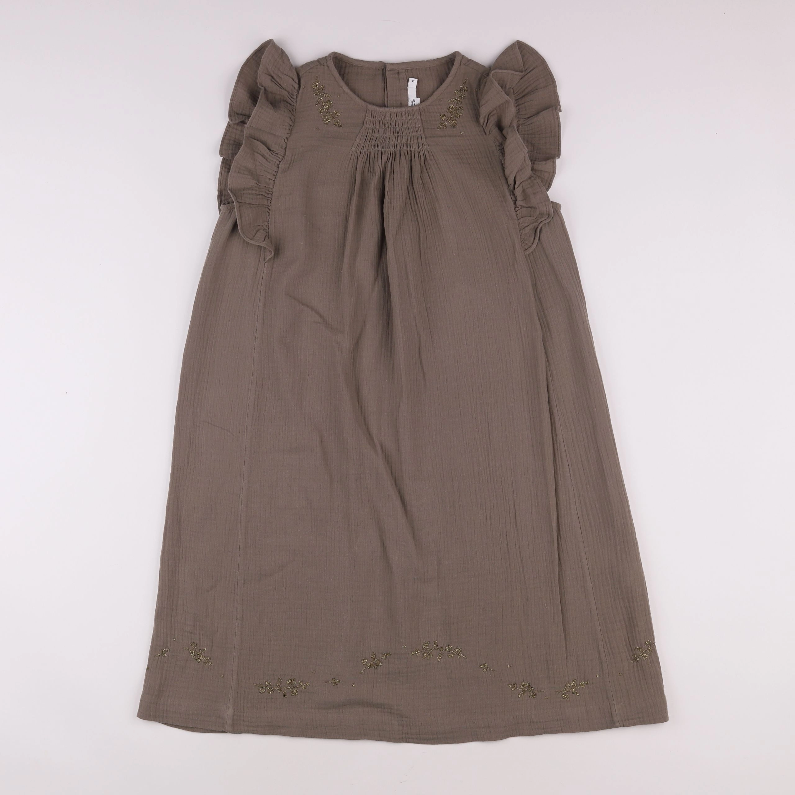 Bonpoint - robe marron - 14 ans