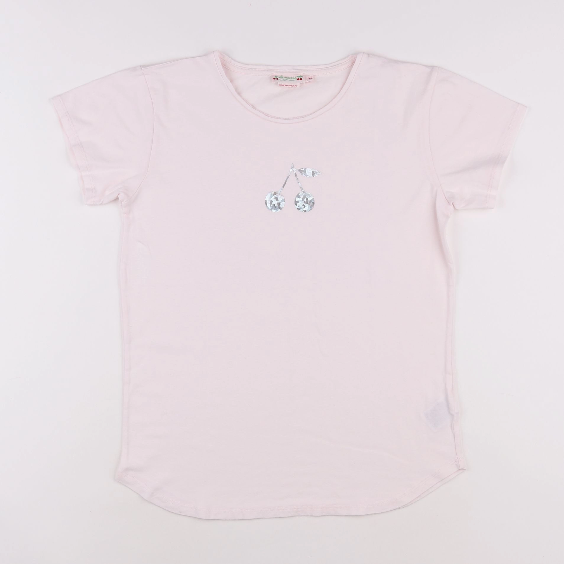 Bonpoint - tee-shirt rose - 14 ans