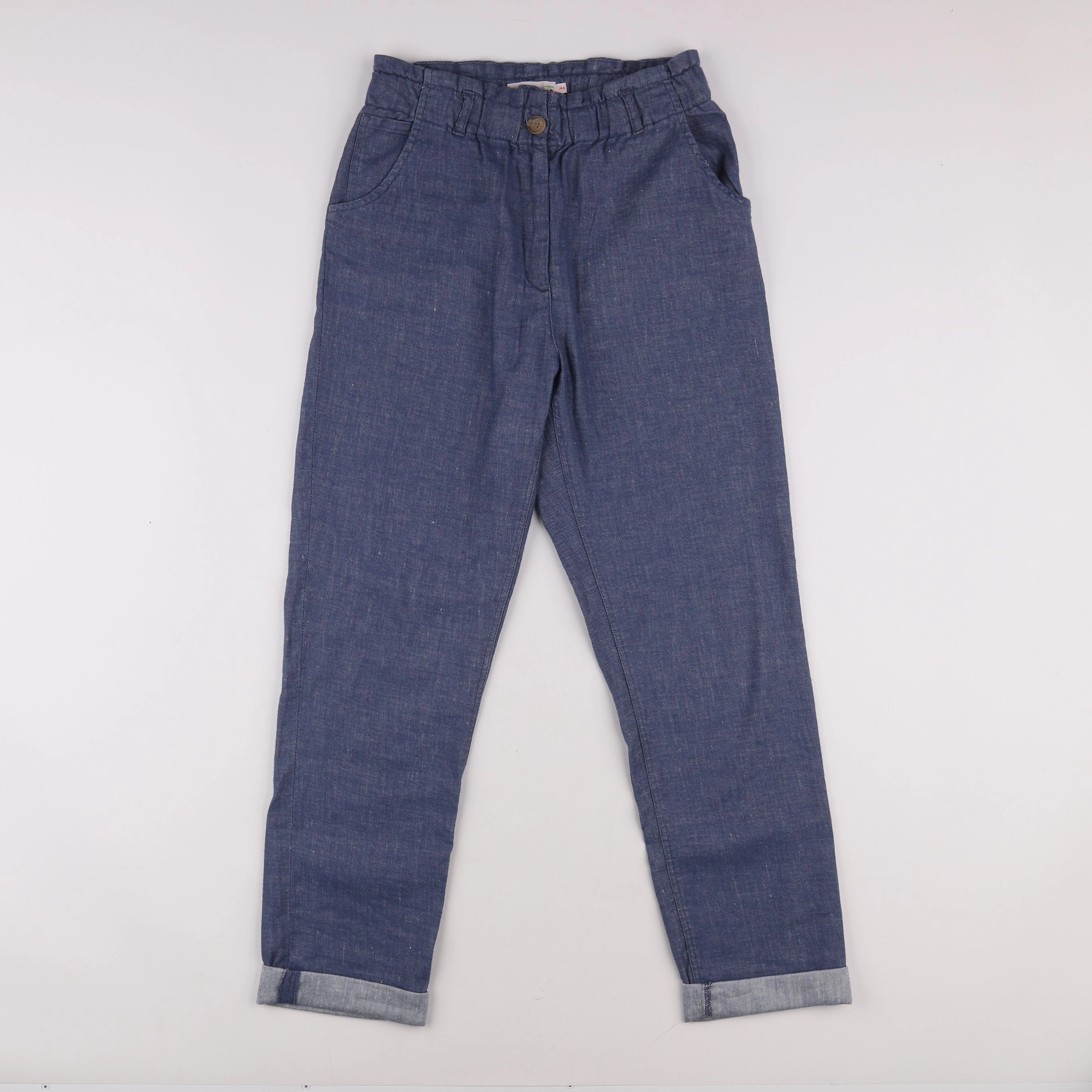 Bonpoint - pantalon bleu - 14 ans