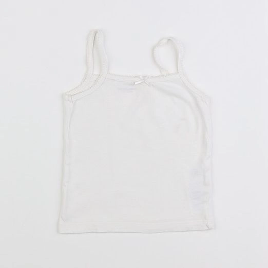 Vertbaudet - maillot de corps blanc - 2 ans