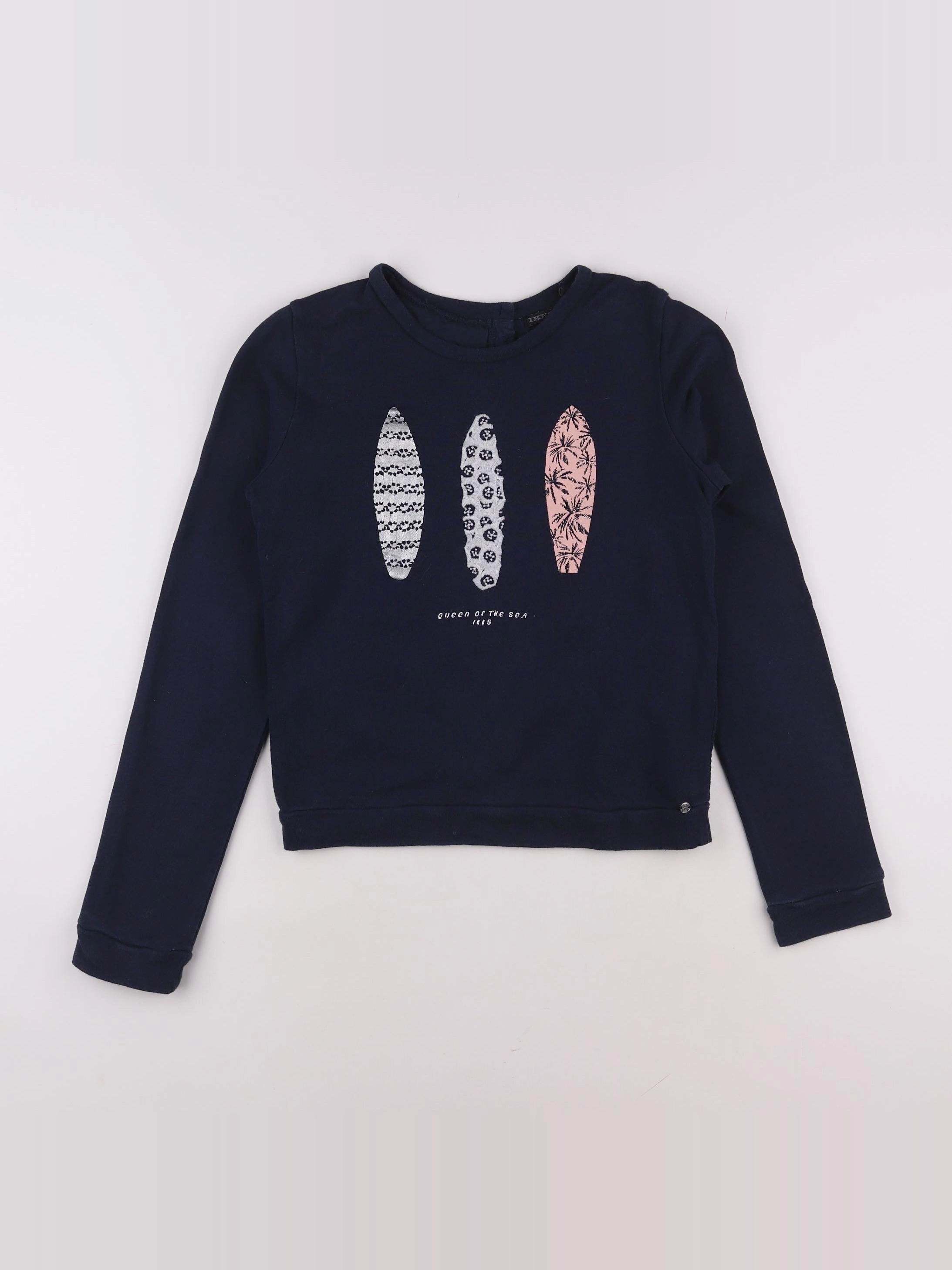 IKKS - sweat bleu - 12 ans