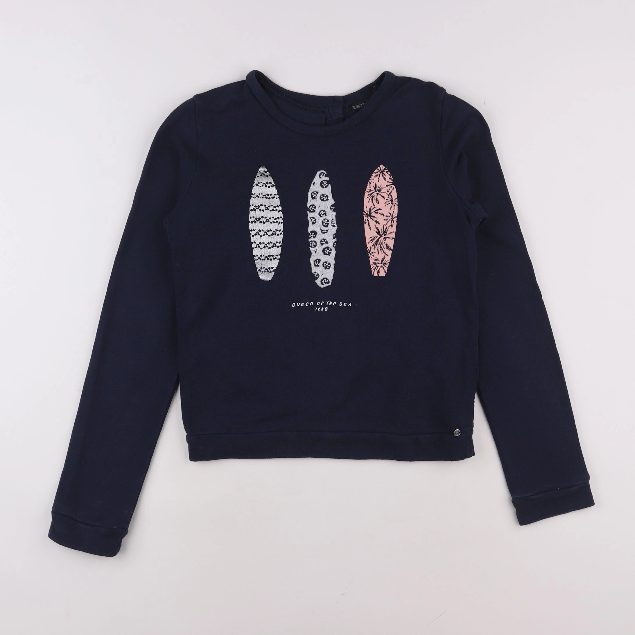 IKKS - sweat bleu - 12 ans