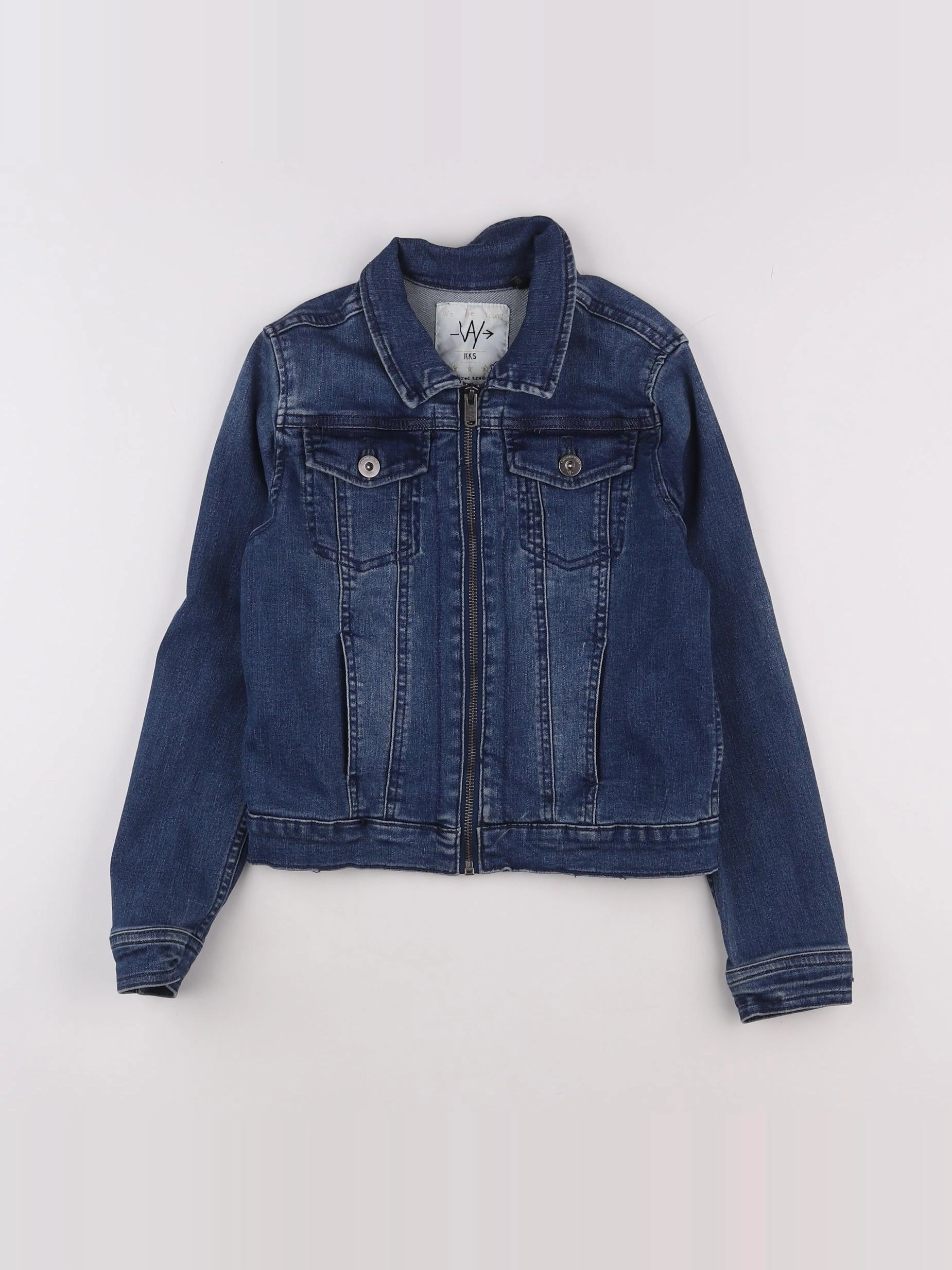IKKS - veste bleu - 10 ans