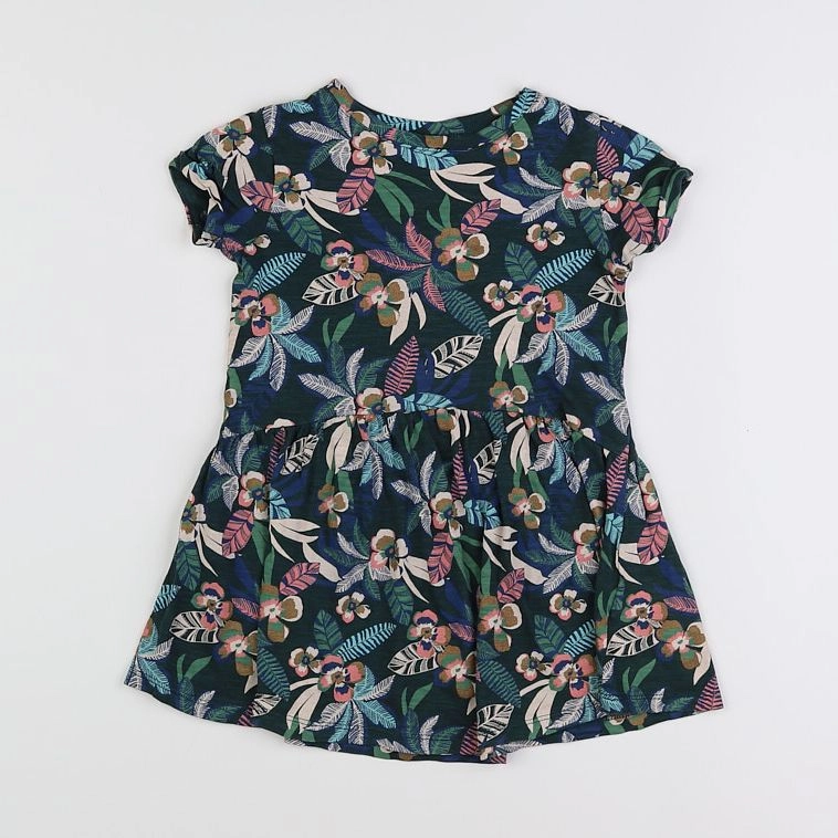 Vertbaudet - robe vert - 4 ans