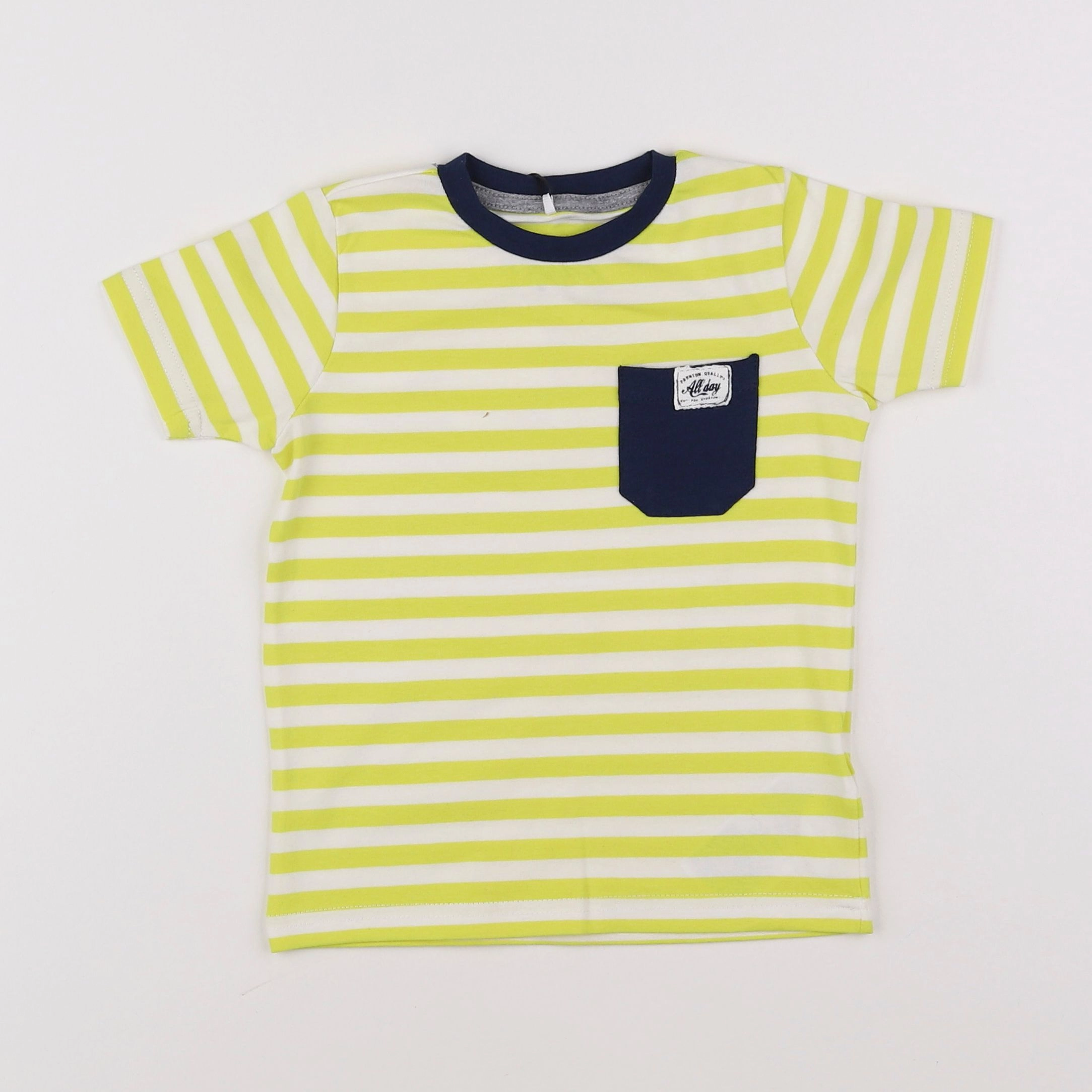 Name it - tee-shirt jaune - 9/12 mois