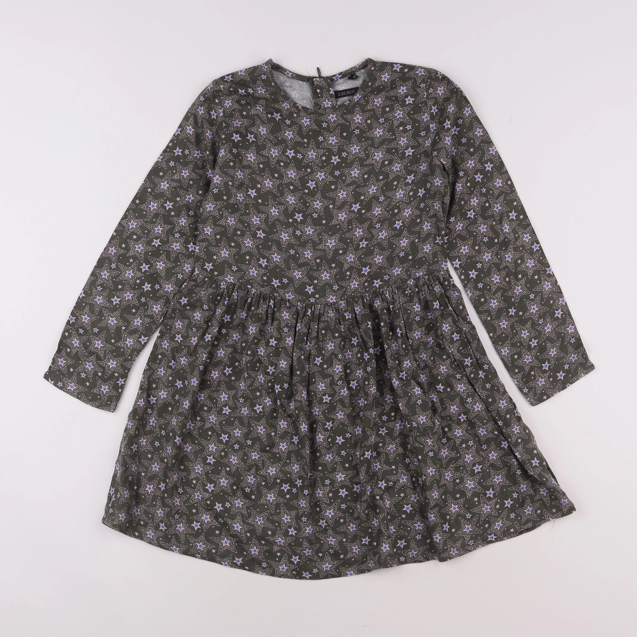 IKKS - robe vert - 8 ans