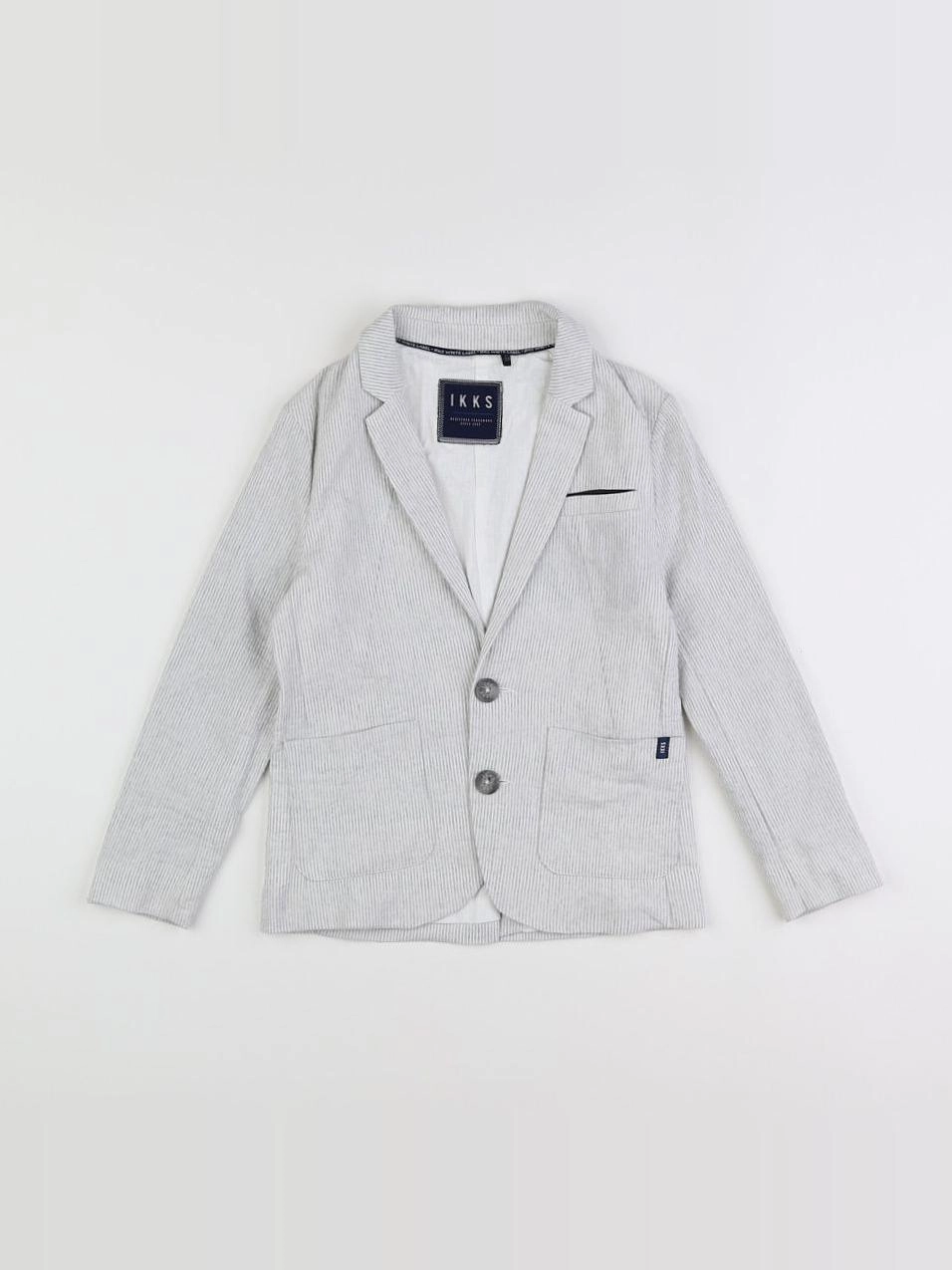 IKKS - veste gris - 8 ans