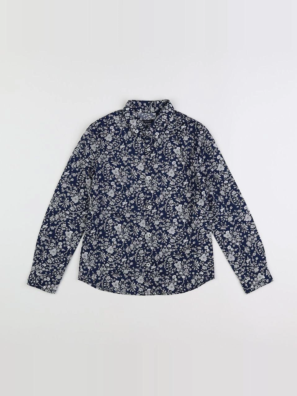 IKKS - chemise bleu - 8 ans