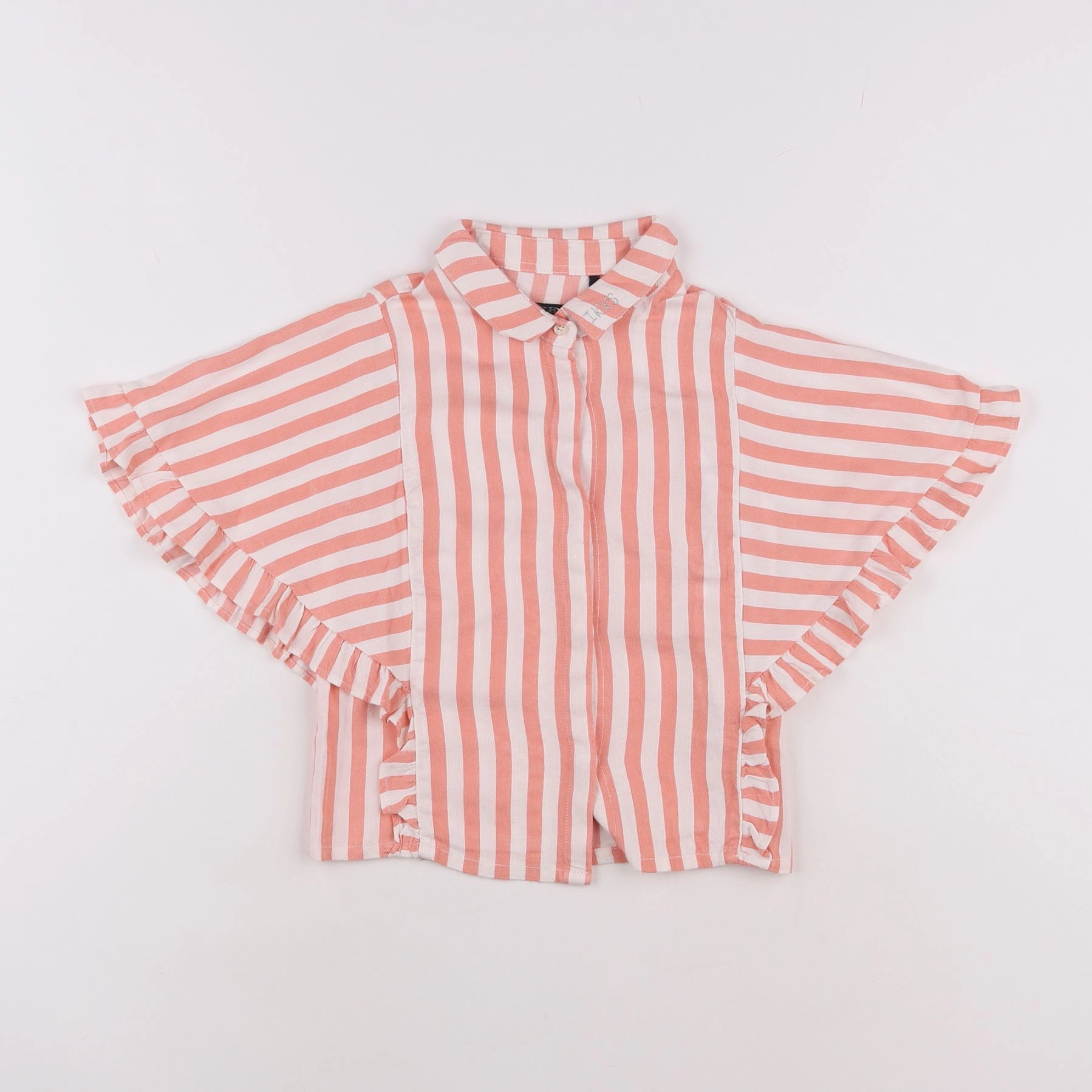 IKKS - chemise blanc, rose - 6 ans