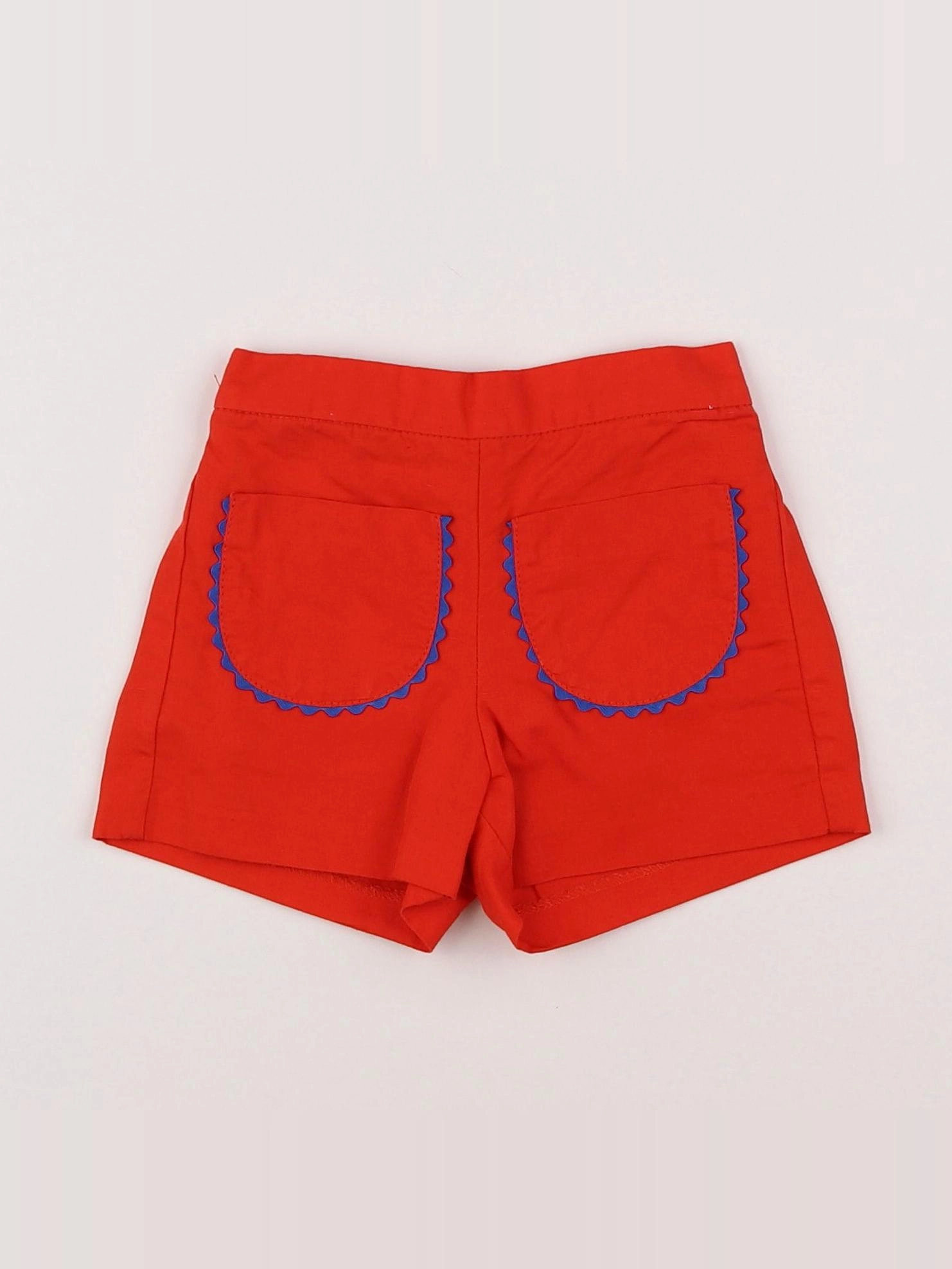 Jacadi - short rouge - 12 mois