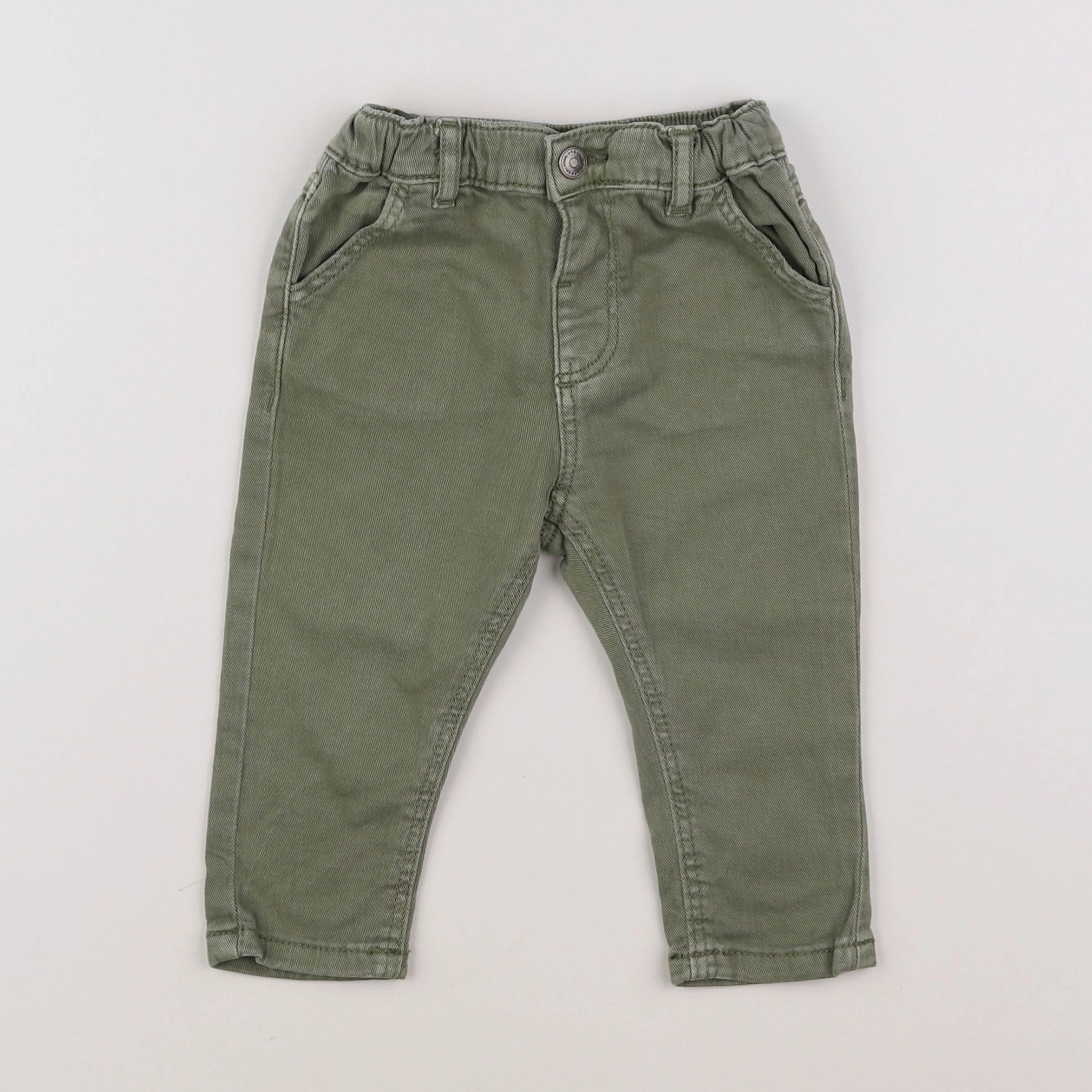Tape à l'oeil - pantalon vert - 9 mois