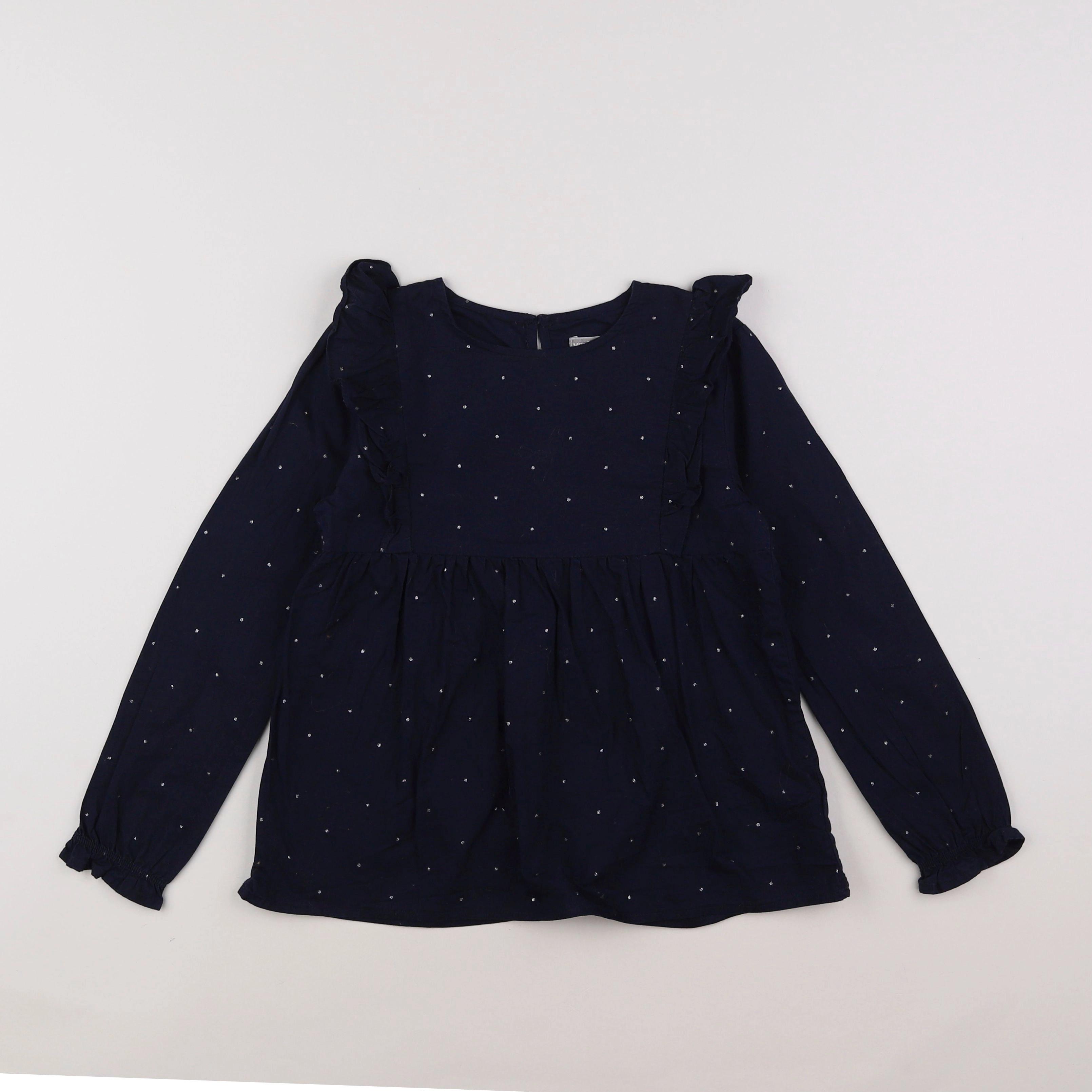 Vertbaudet - blouse bleu - 9 ans