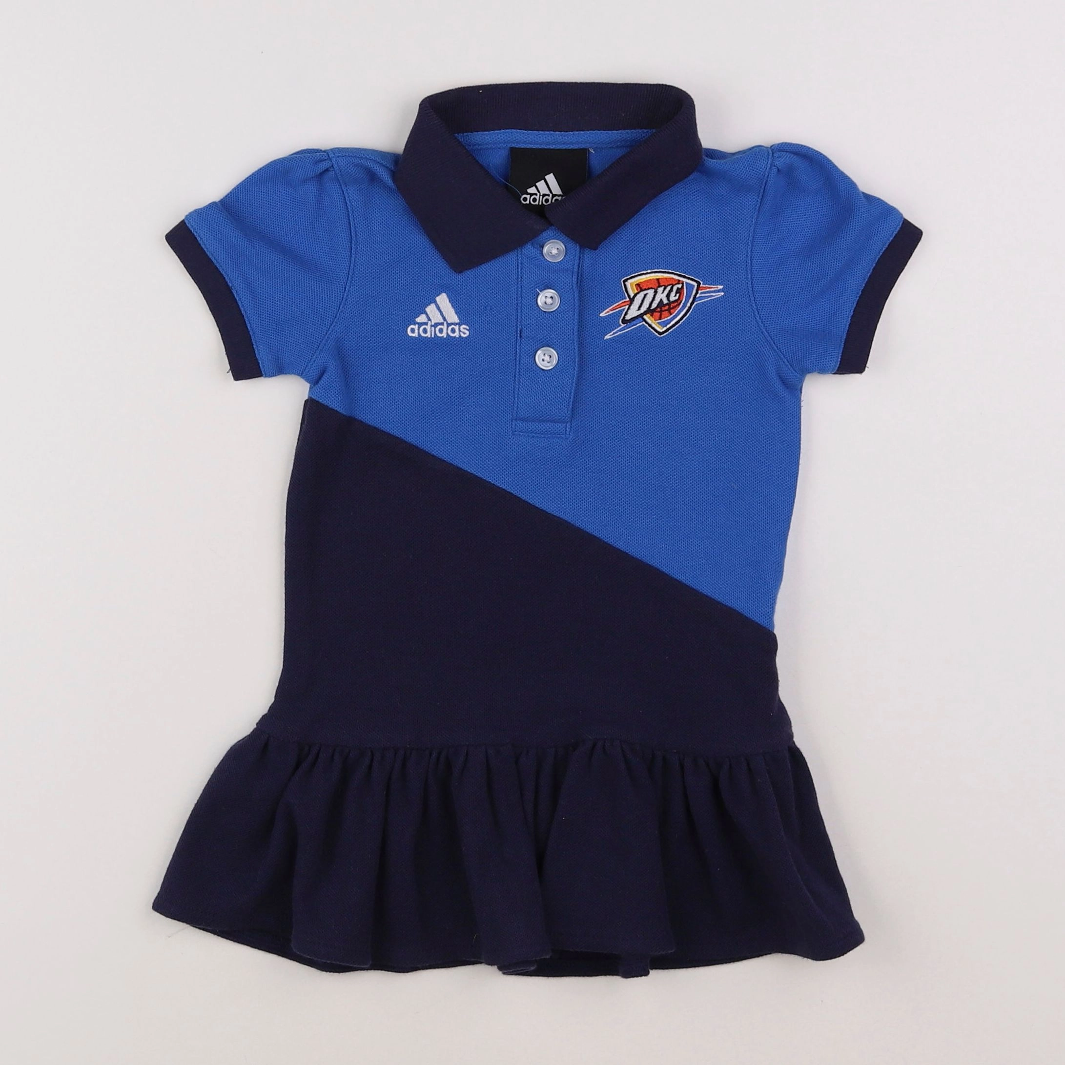 Adidas - robe bleu - 2 ans