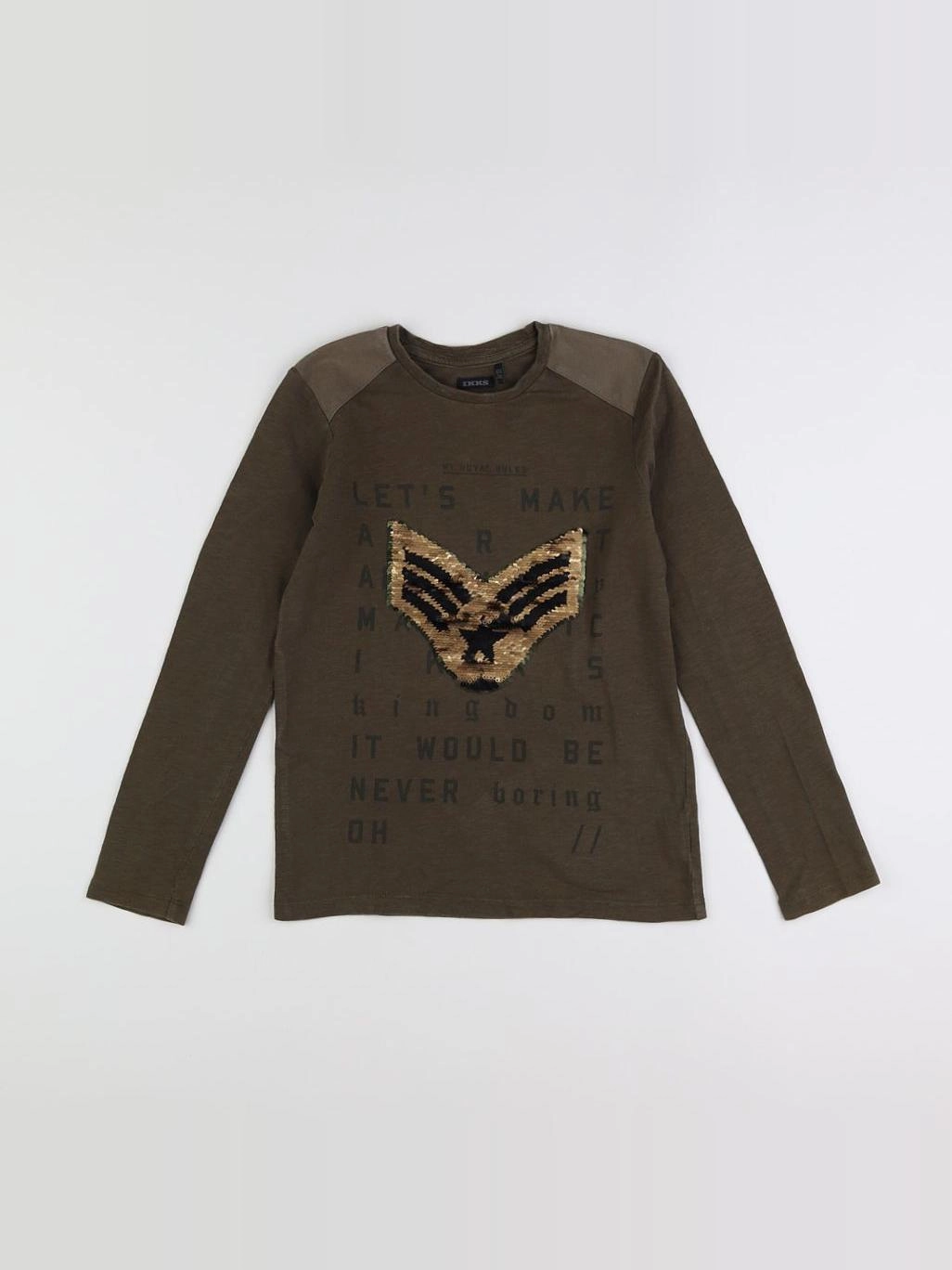 IKKS - tee-shirt vert - 10 ans