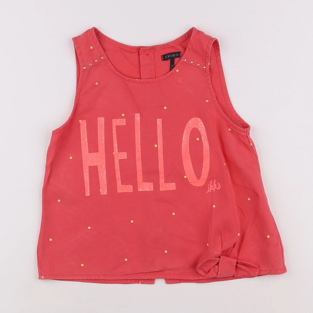 IKKS - blouse rose - 8 ans