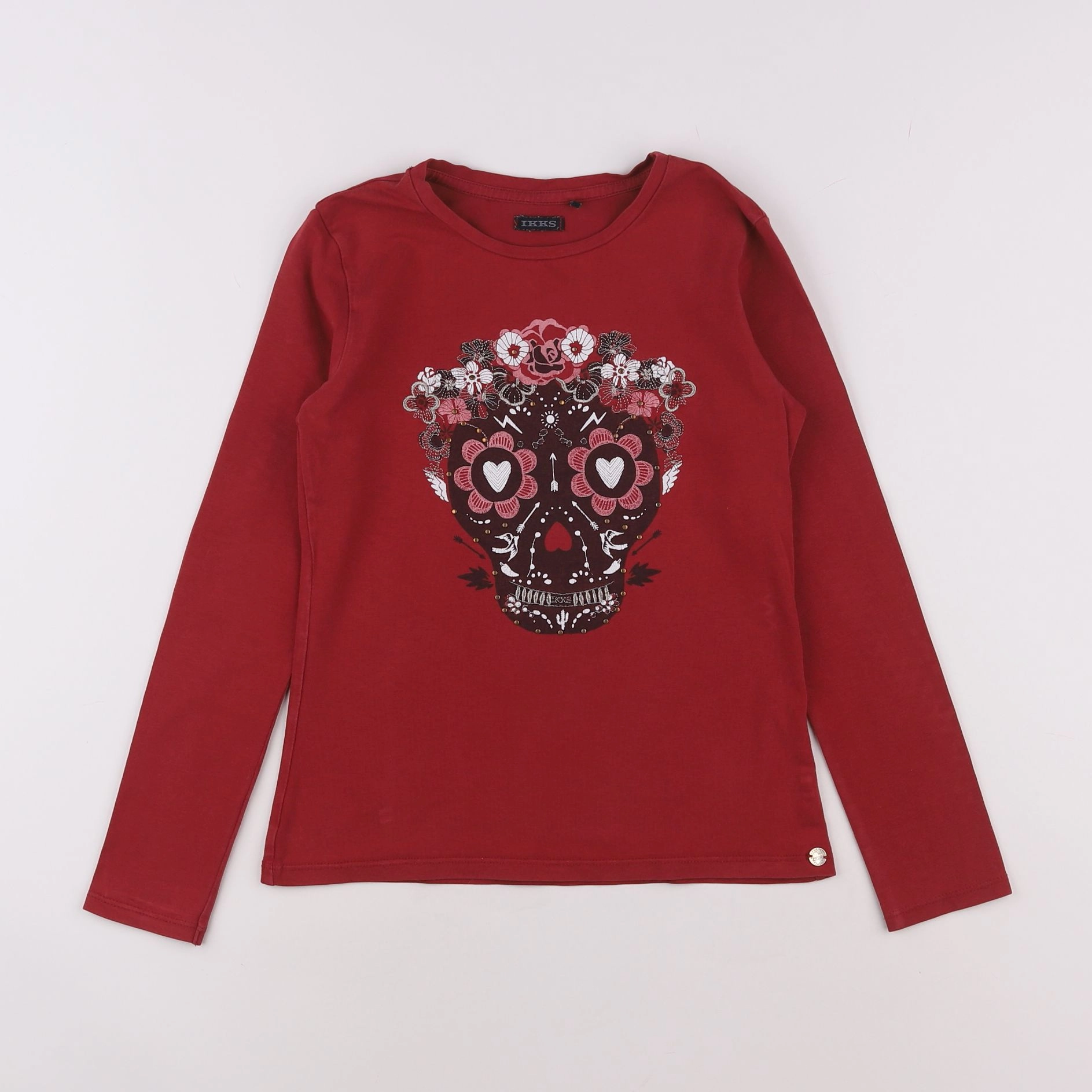IKKS - tee-shirt rouge - 10 ans