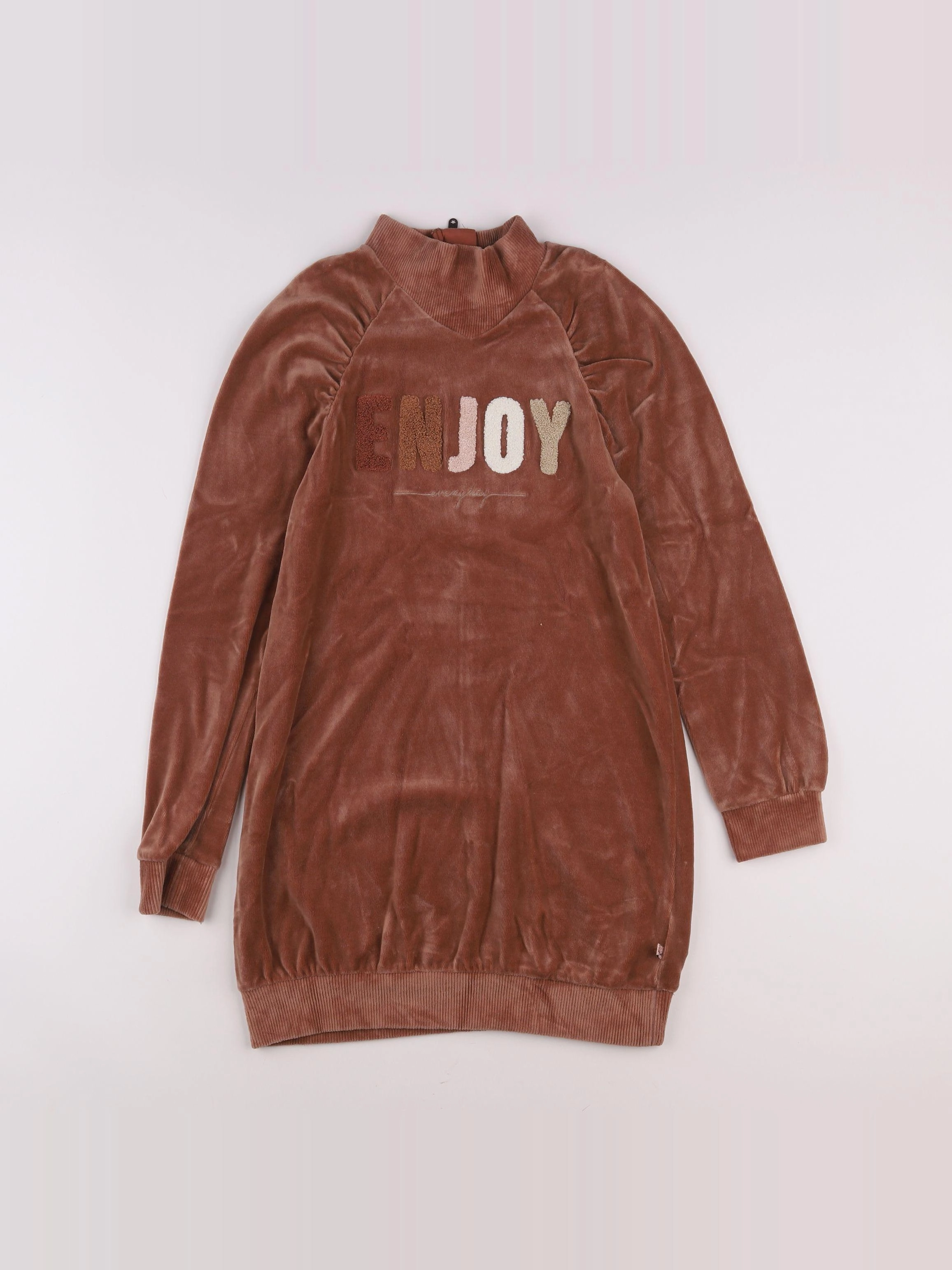IKKS - robe marron - 10 ans
