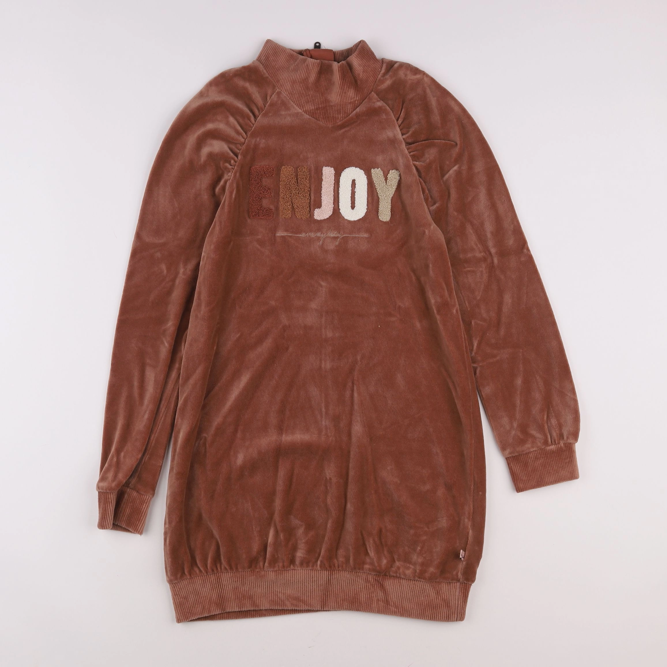 IKKS - robe marron - 10 ans