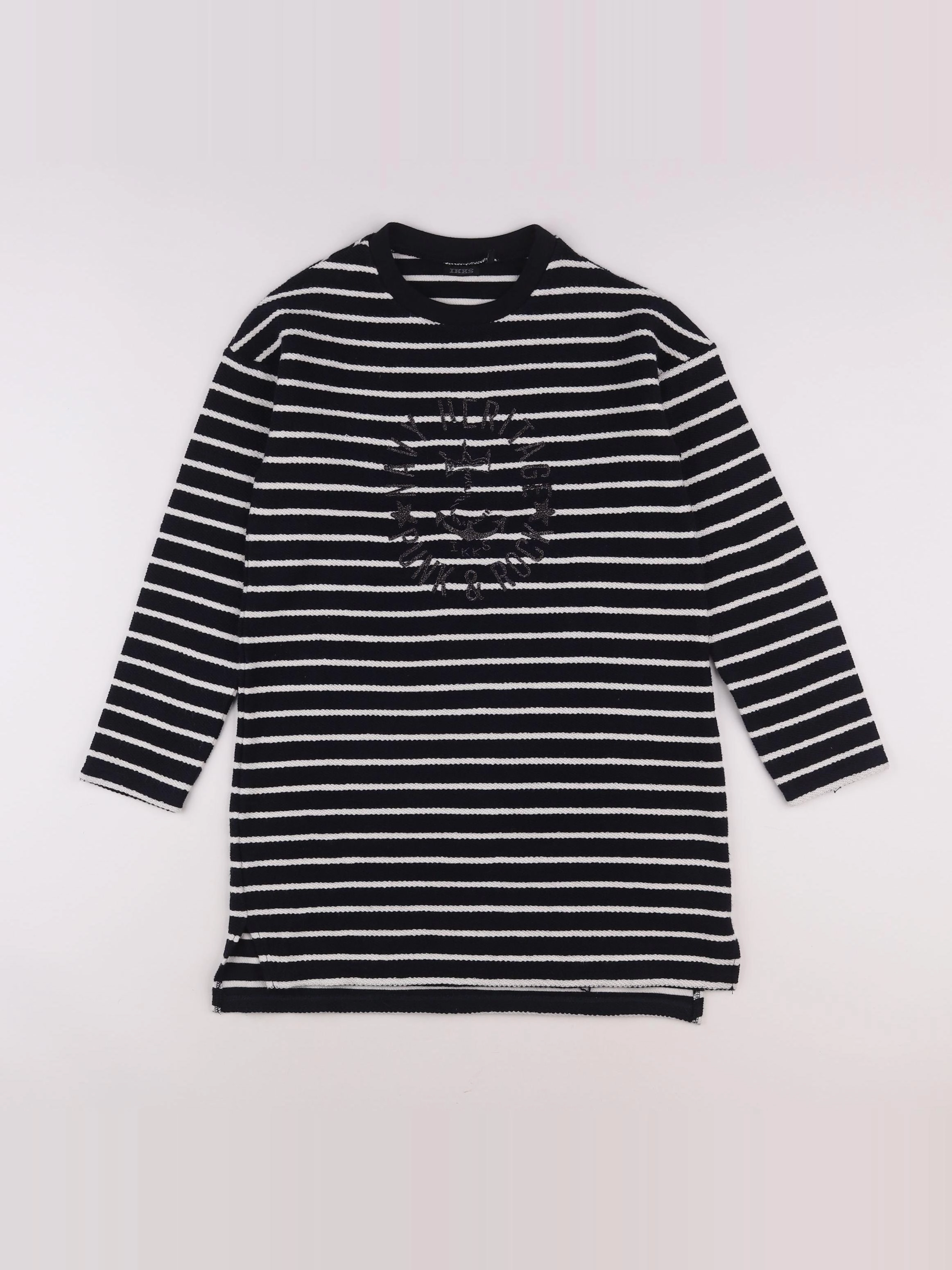 IKKS - robe bleu - 10 ans