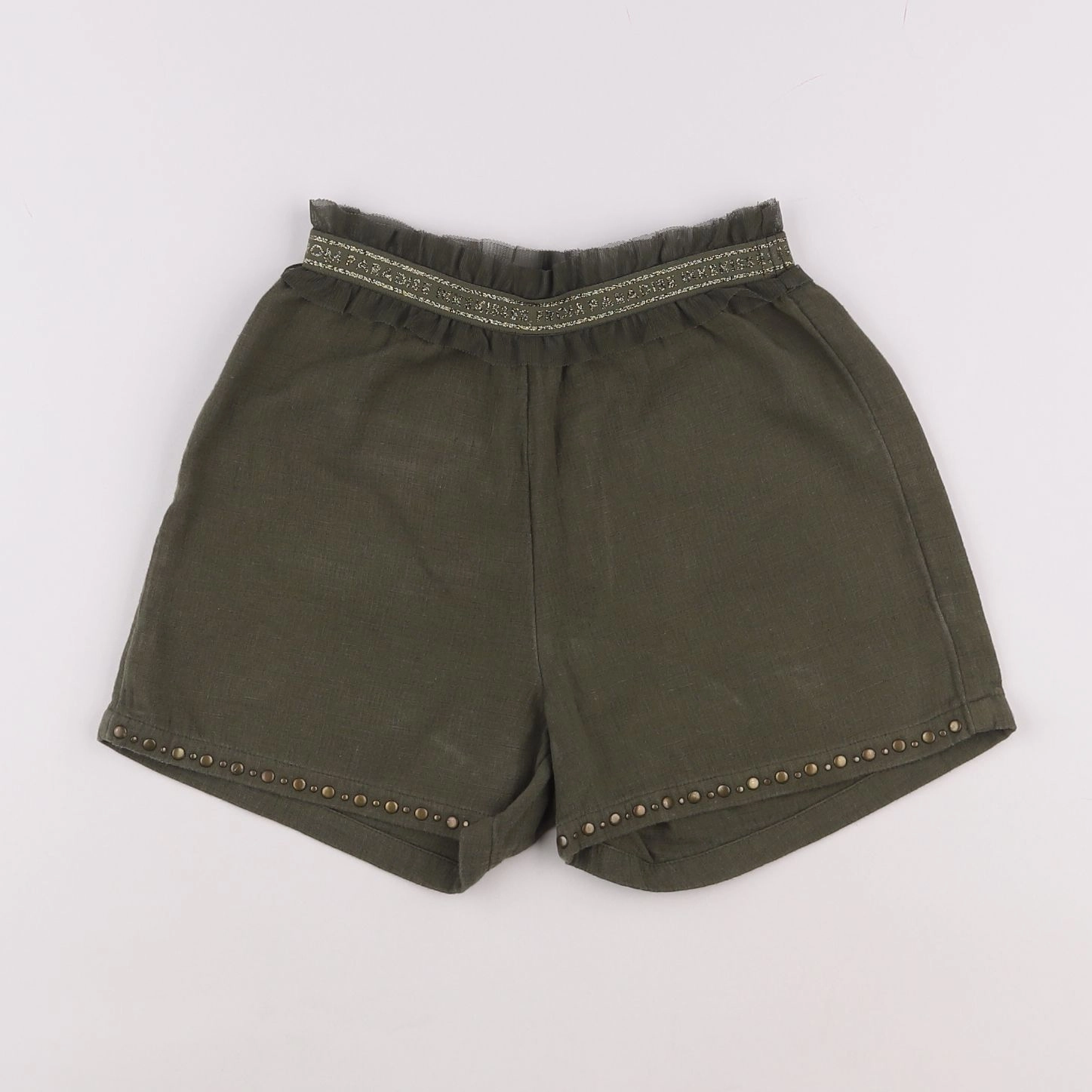 IKKS - short vert - 7 ans