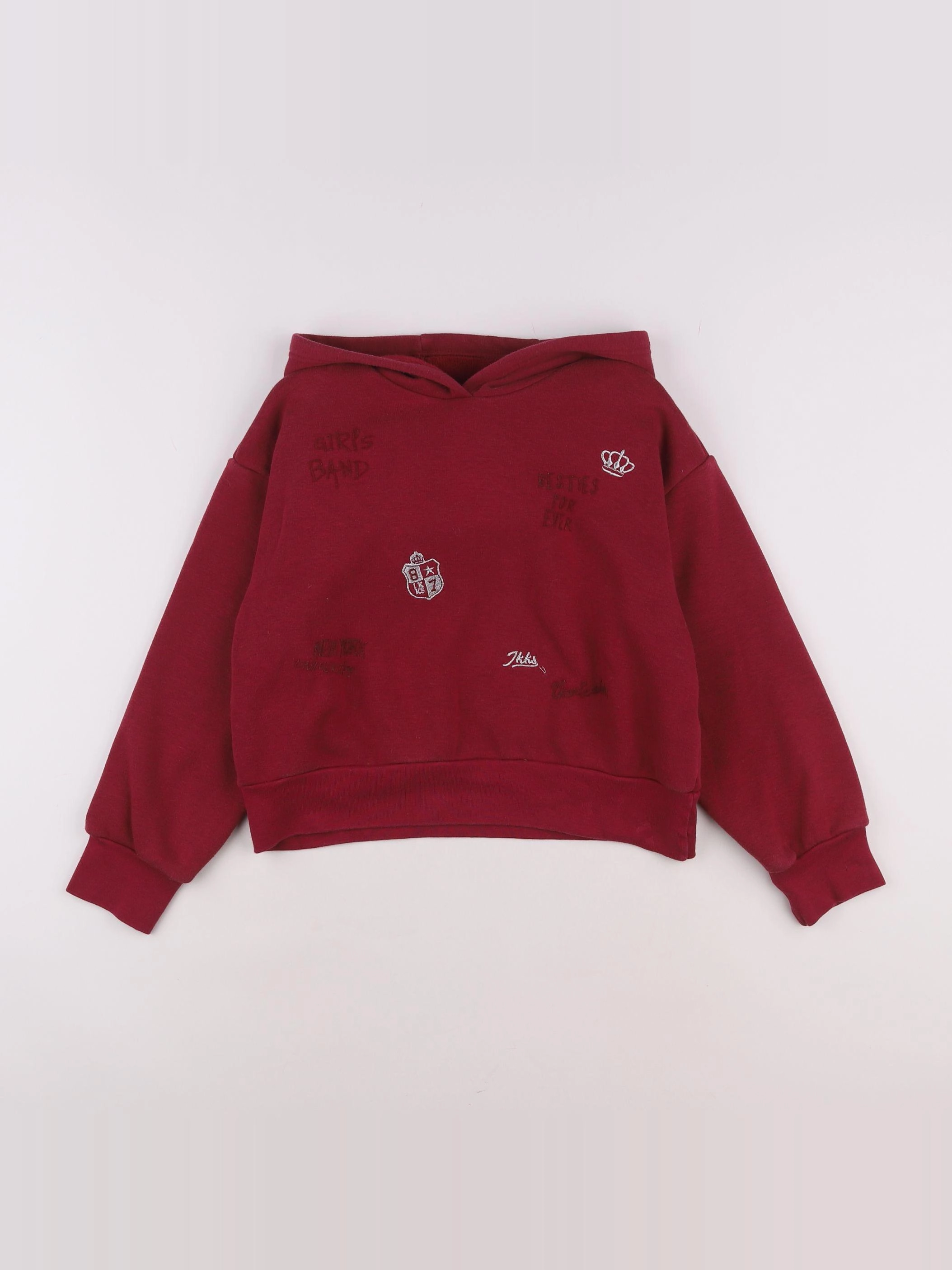 IKKS - sweat rouge - 10 ans