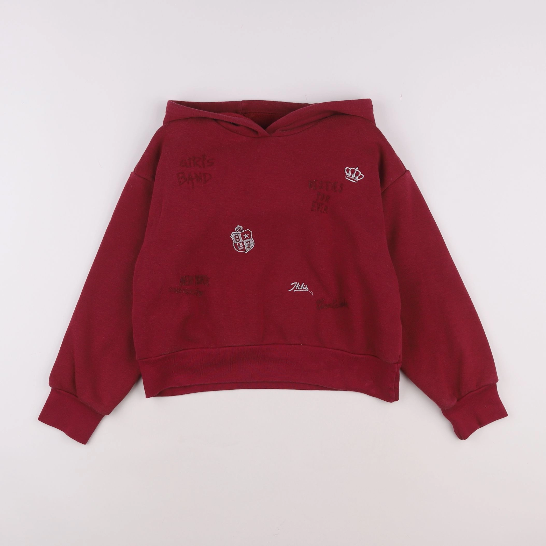 IKKS - sweat rouge - 10 ans