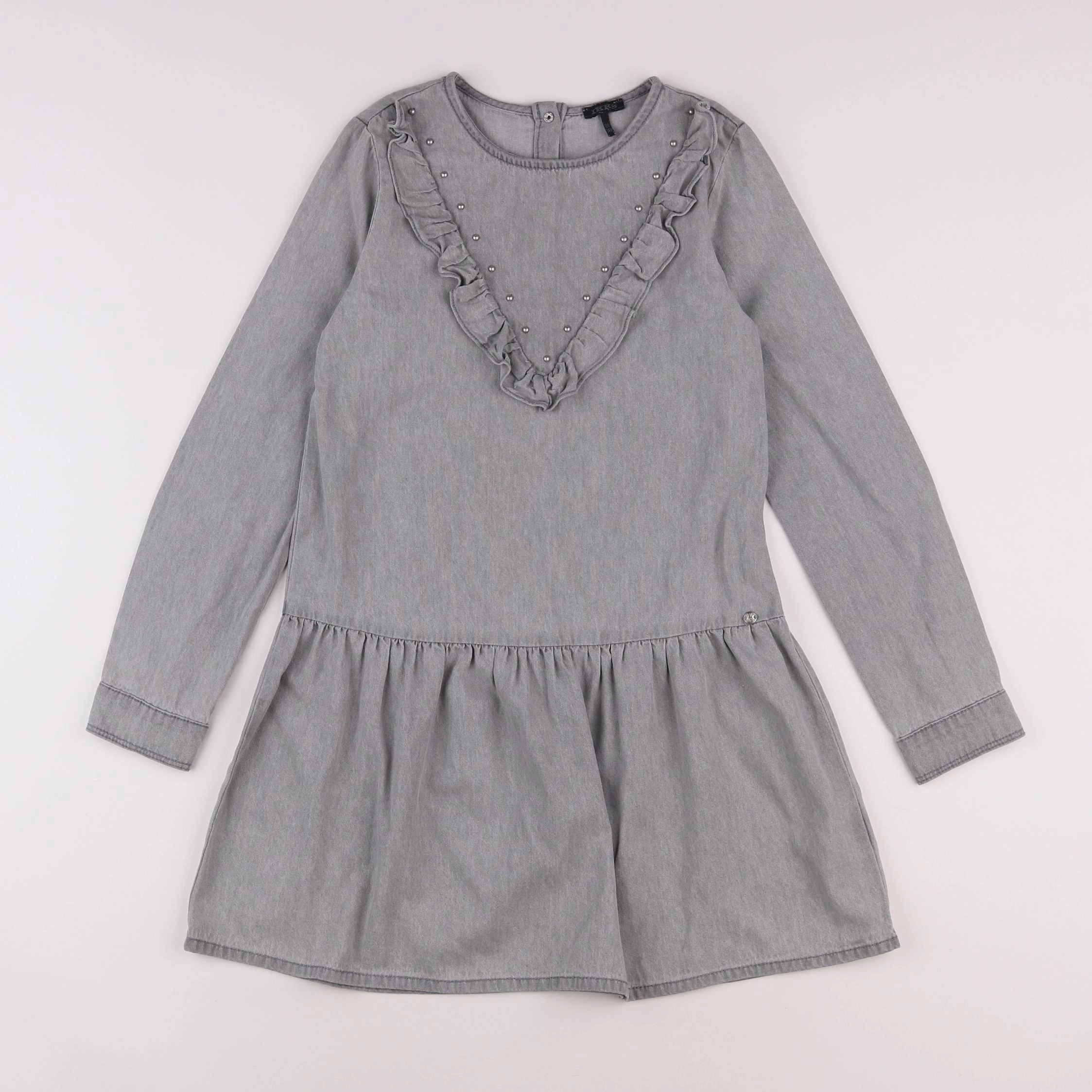IKKS - robe gris - 10 ans