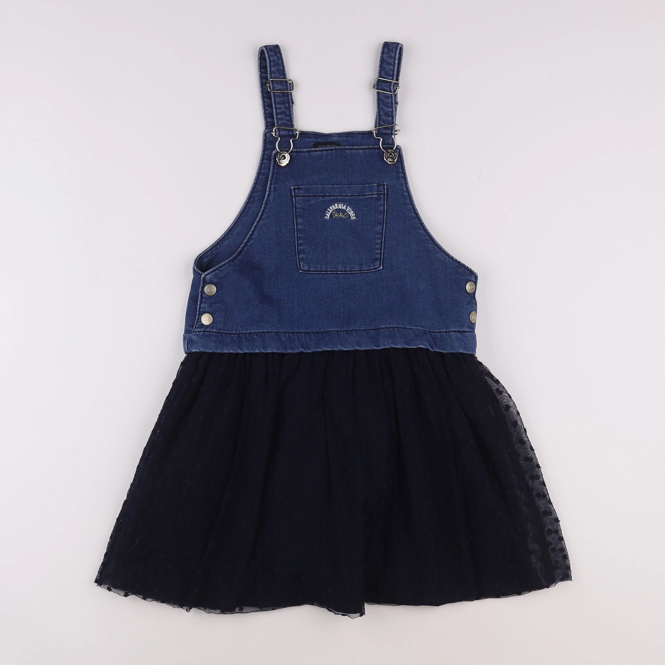 IKKS - robe bleu - 10 ans