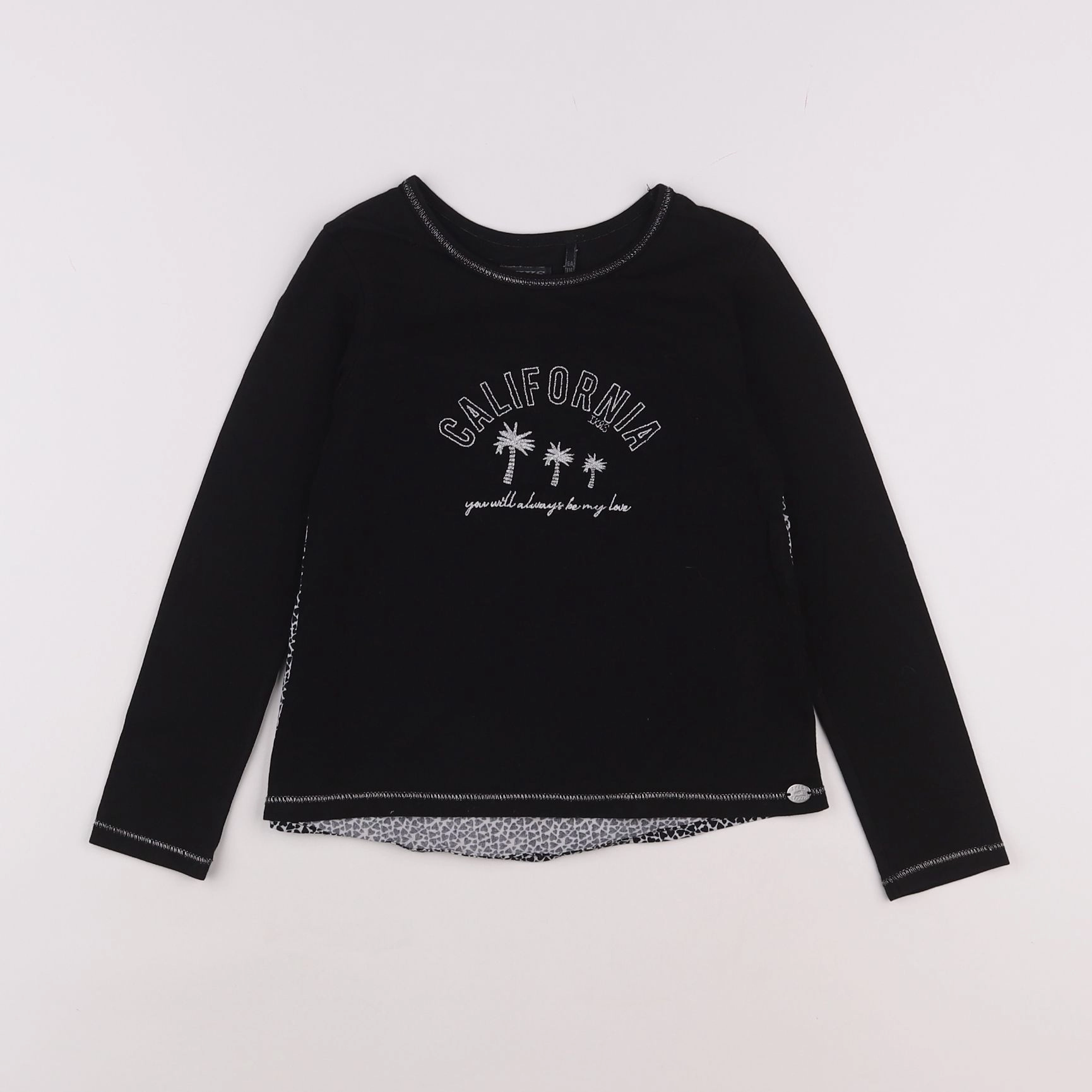 IKKS - tee-shirt noir - 6 ans