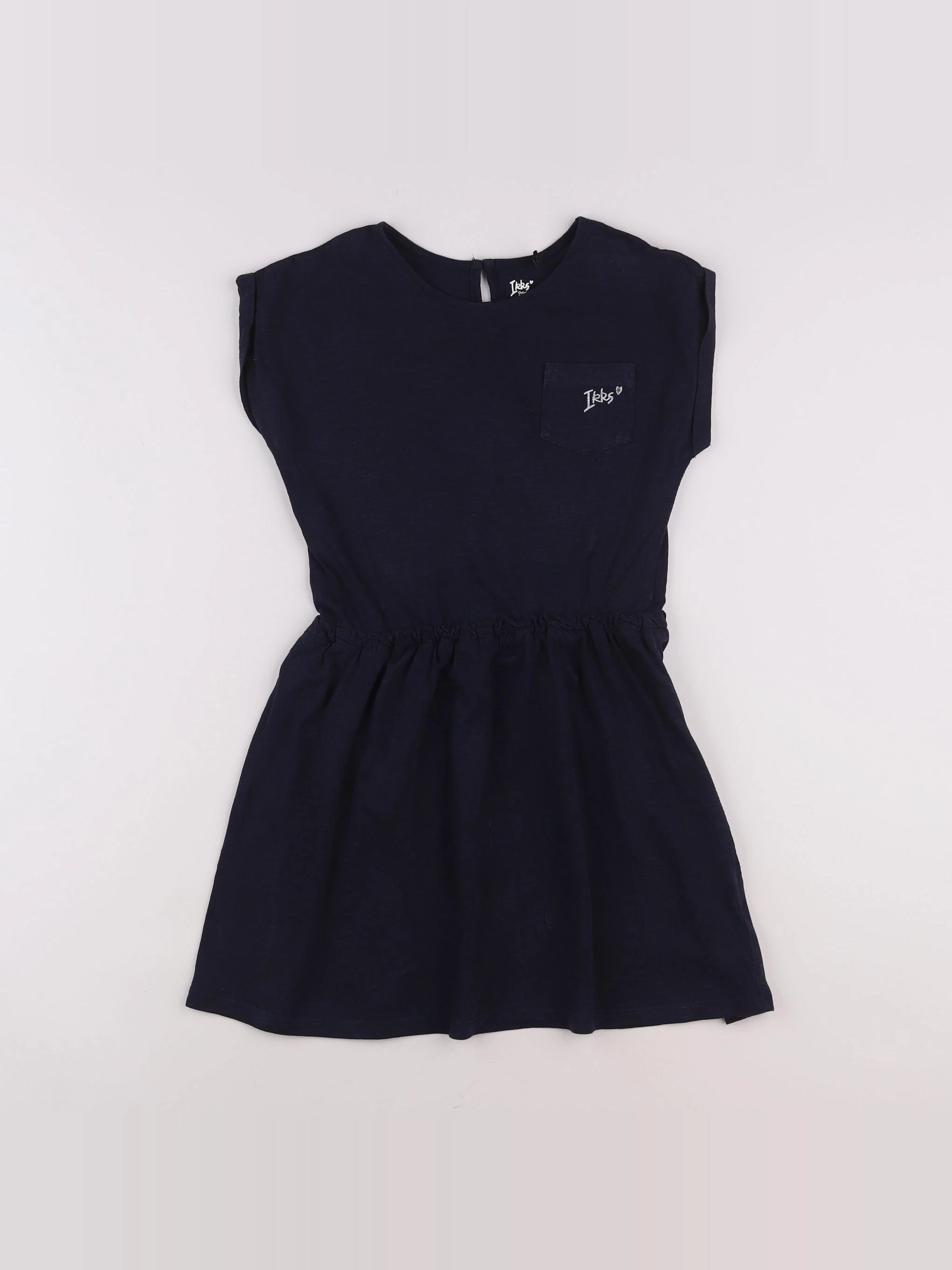 IKKS - robe bleu - 8 ans