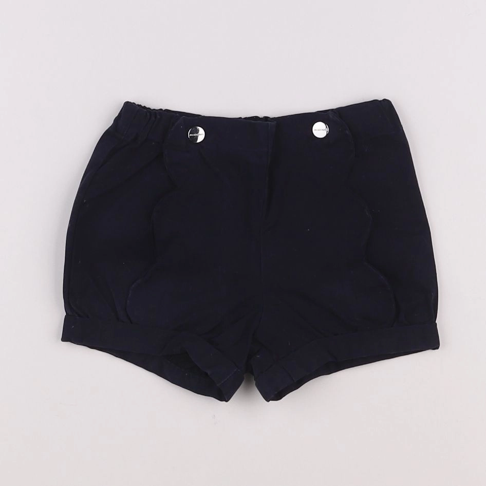 Jacadi - short bleu - 12 mois