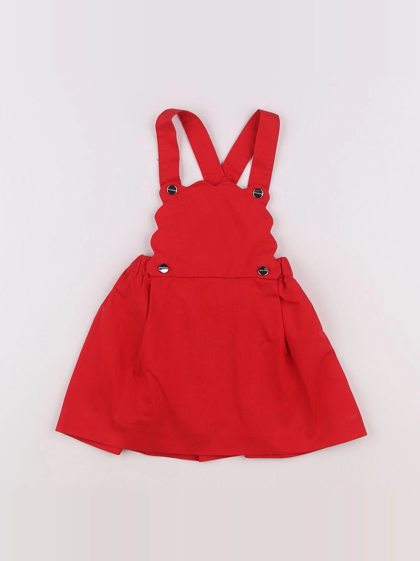 Jacadi - robe rouge - 18 mois