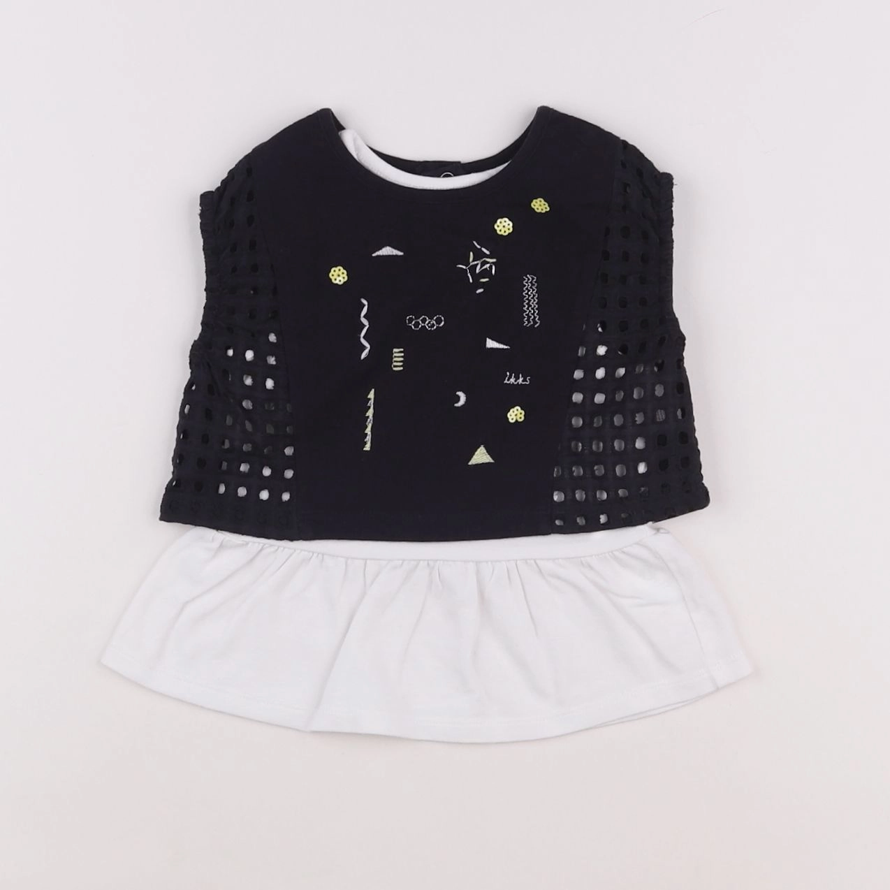 IKKS - robe bleu - 18 mois