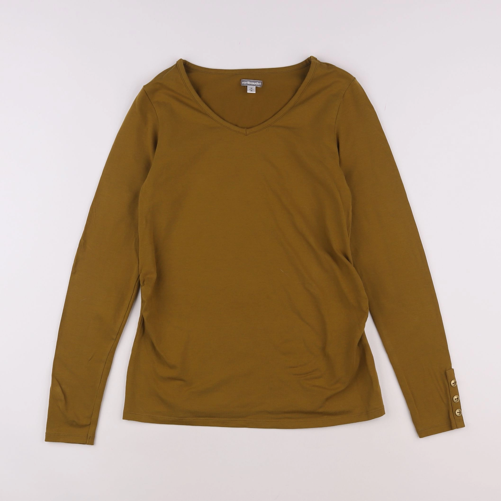 Vertbaudet - tee-shirt grossesse vert - 34 à 36