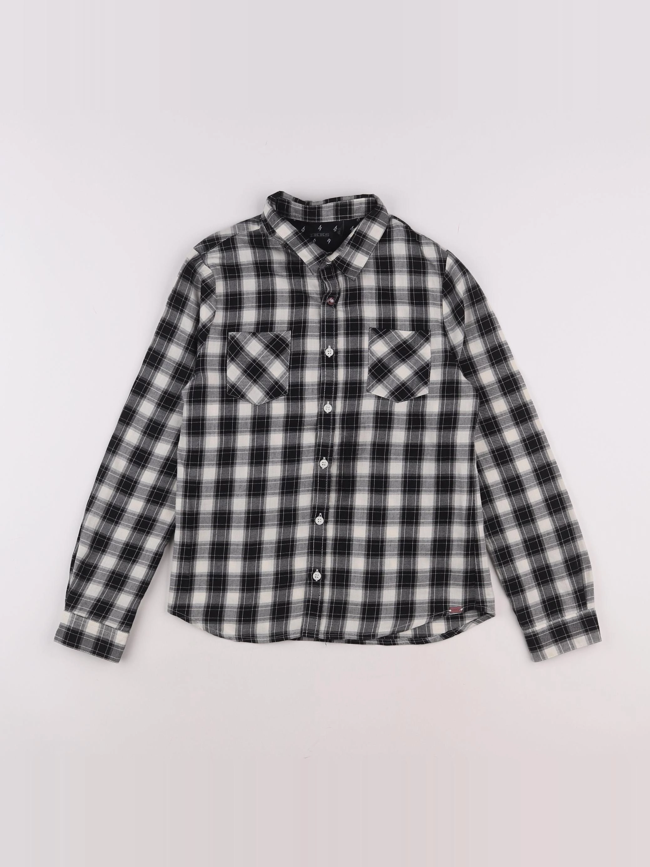 IKKS - chemise noir - 10 ans