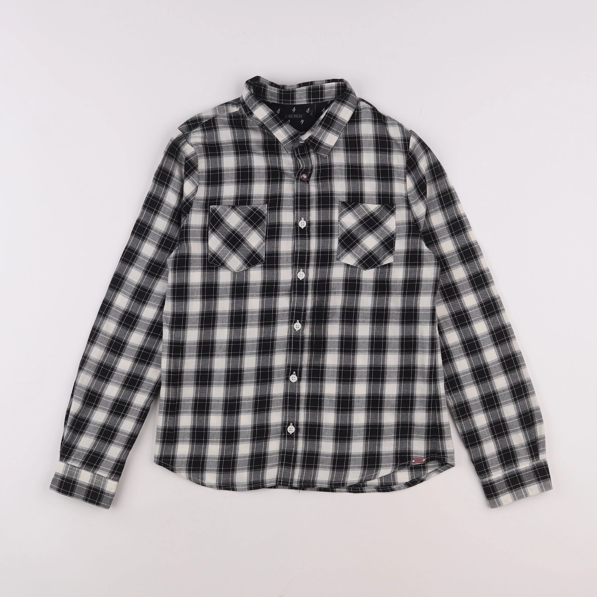IKKS - chemise noir - 10 ans