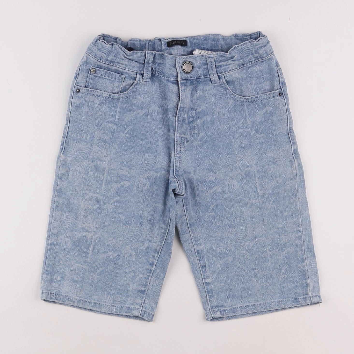 IKKS - short bleu - 10 ans