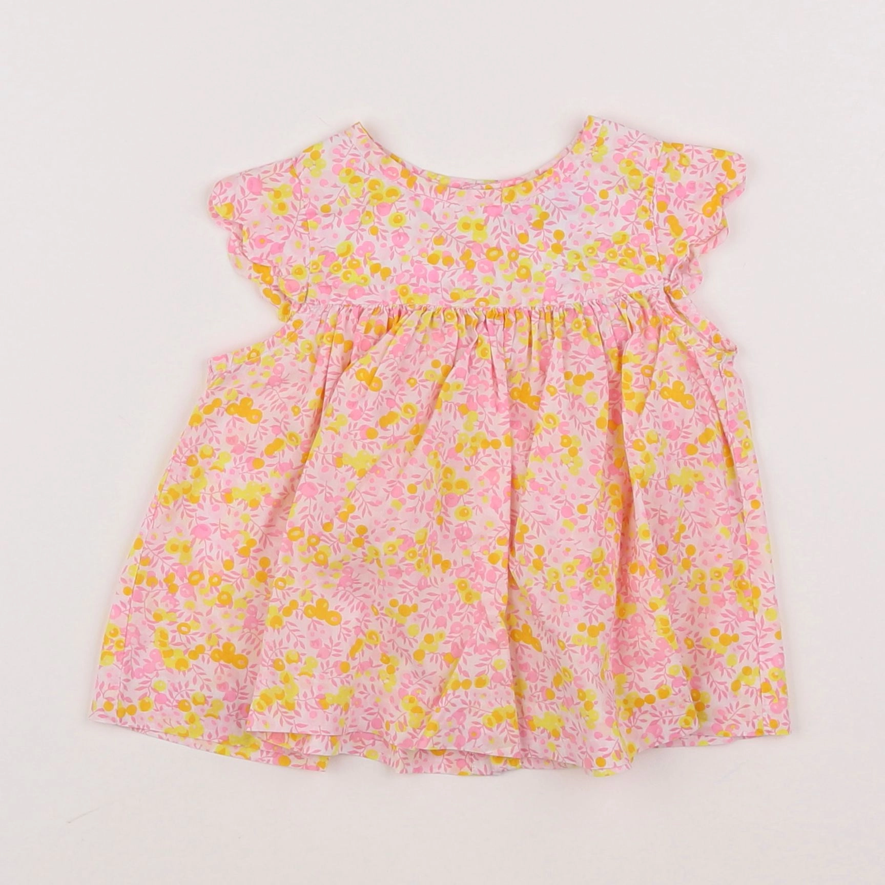 Jacadi - blouse jaune - 18 mois