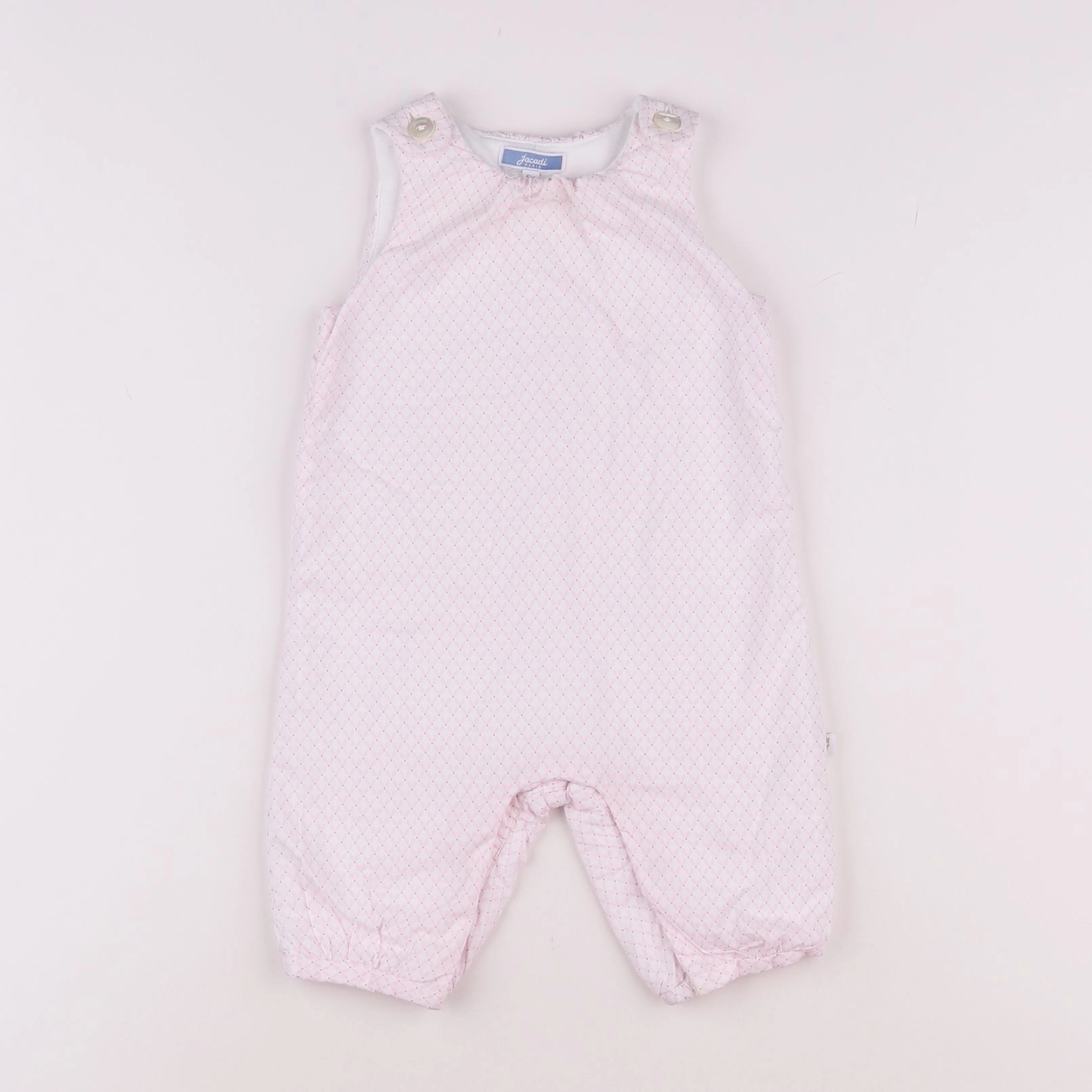 Jacadi - salopette rose - 6 mois