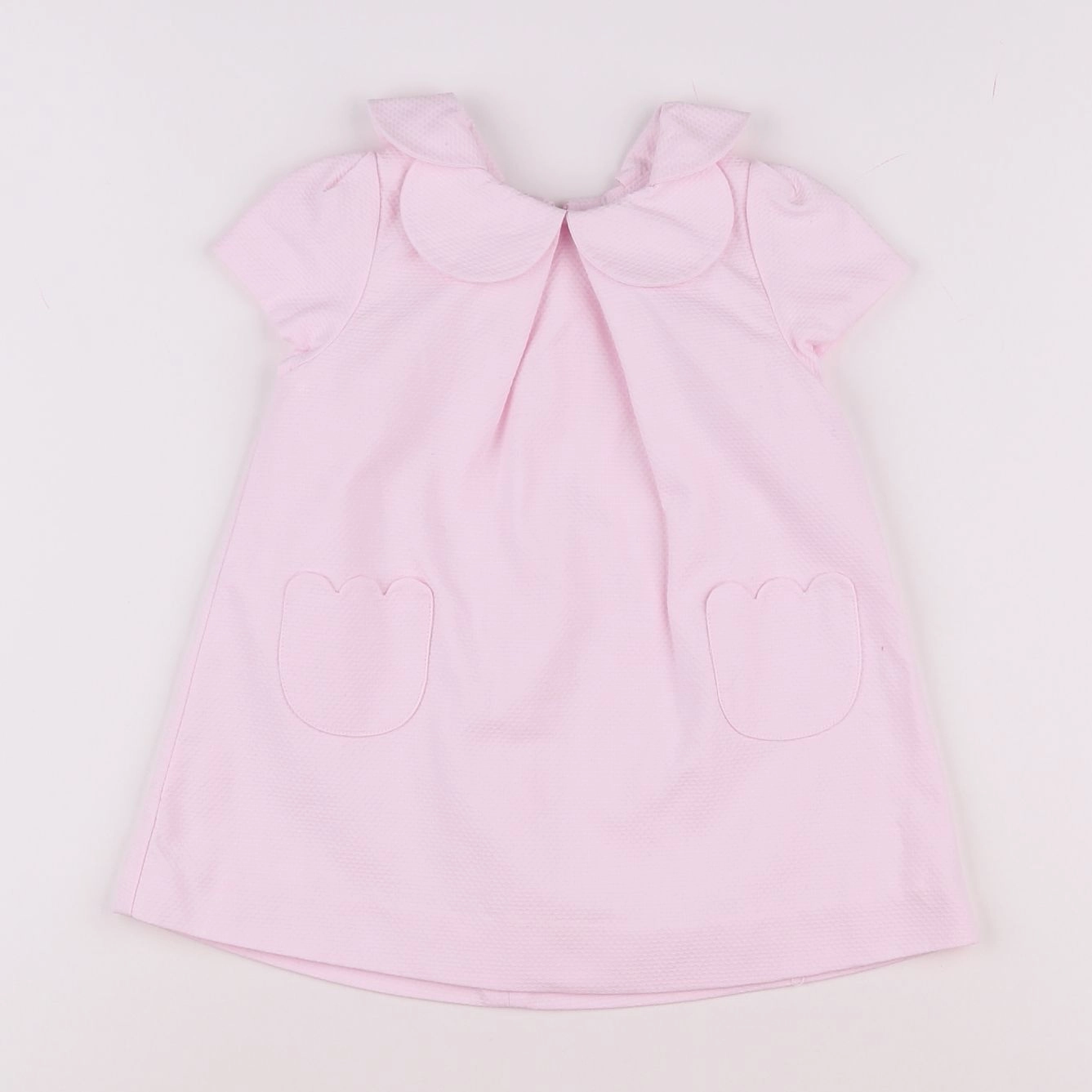 Jacadi - robe rose - 12 mois