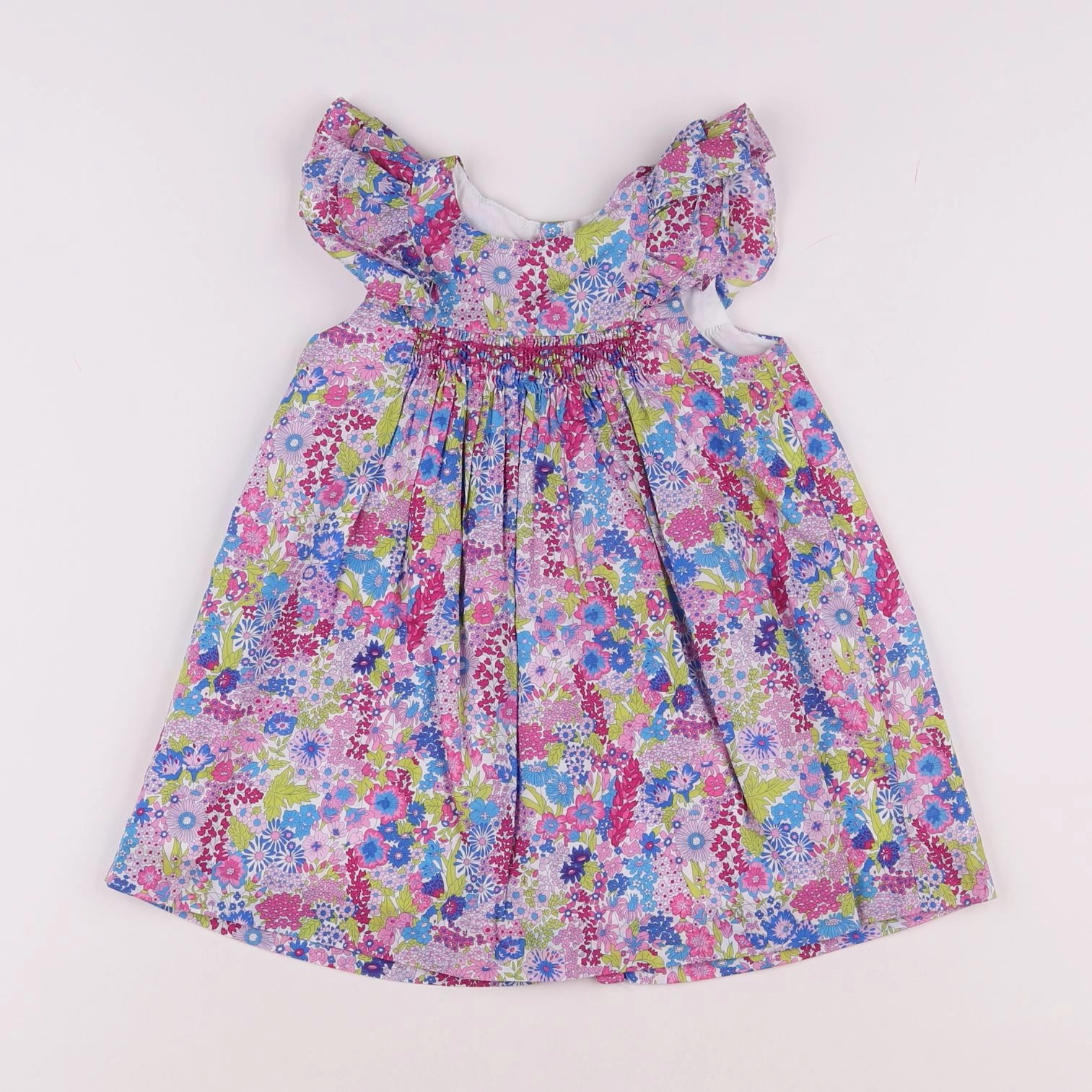 Jacadi - robe liberty rose - 18 mois