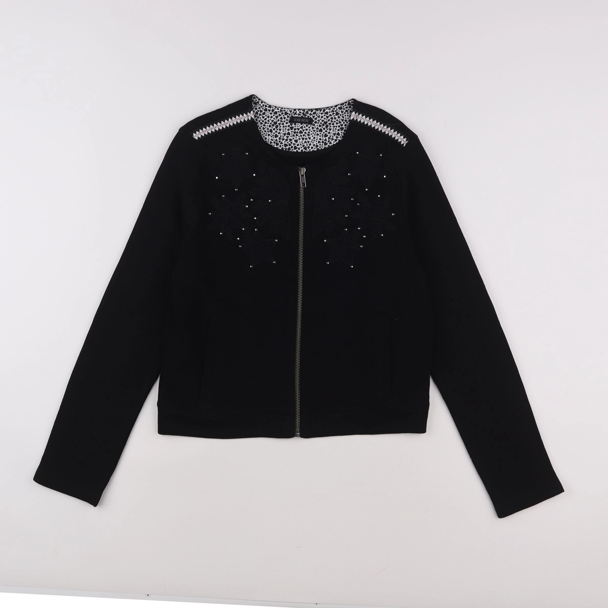 IKKS - veste noir - 12 ans