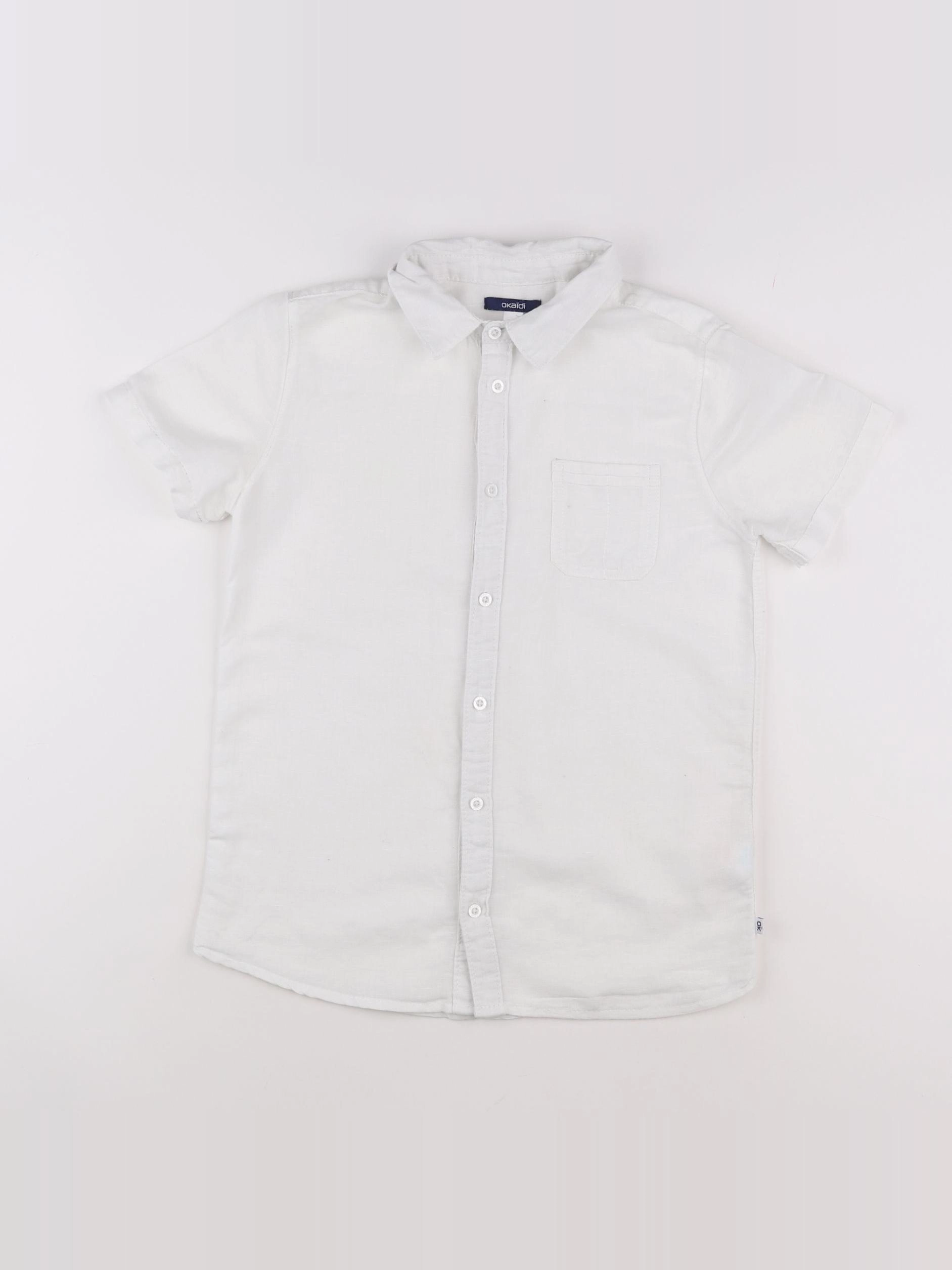 Okaidi - chemise blanc - 10 ans